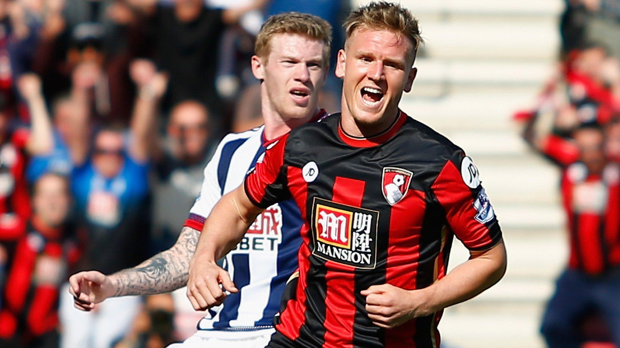 Matt Ritchie celebrates