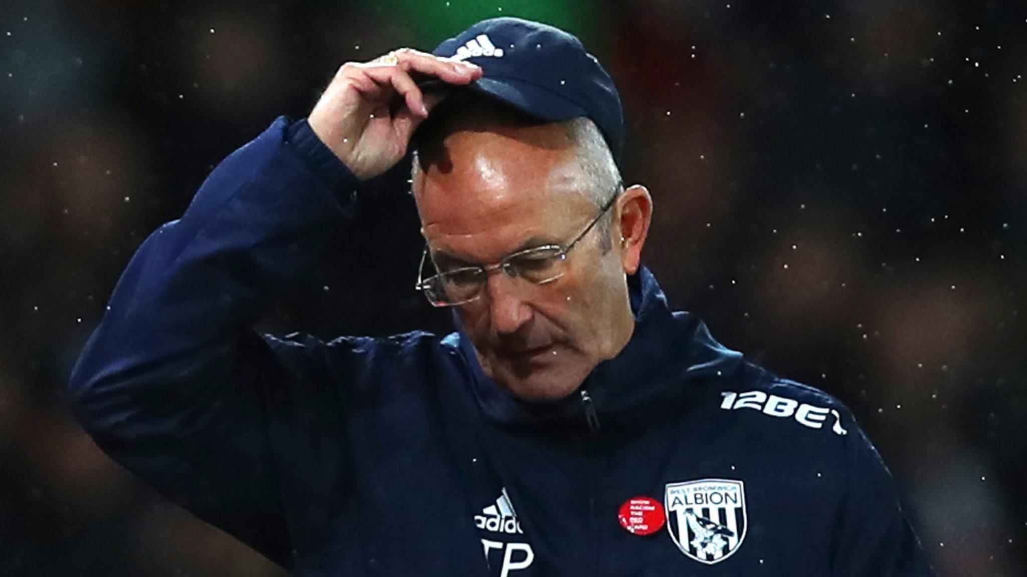 West Bromwich Albion boss Tony Pulis