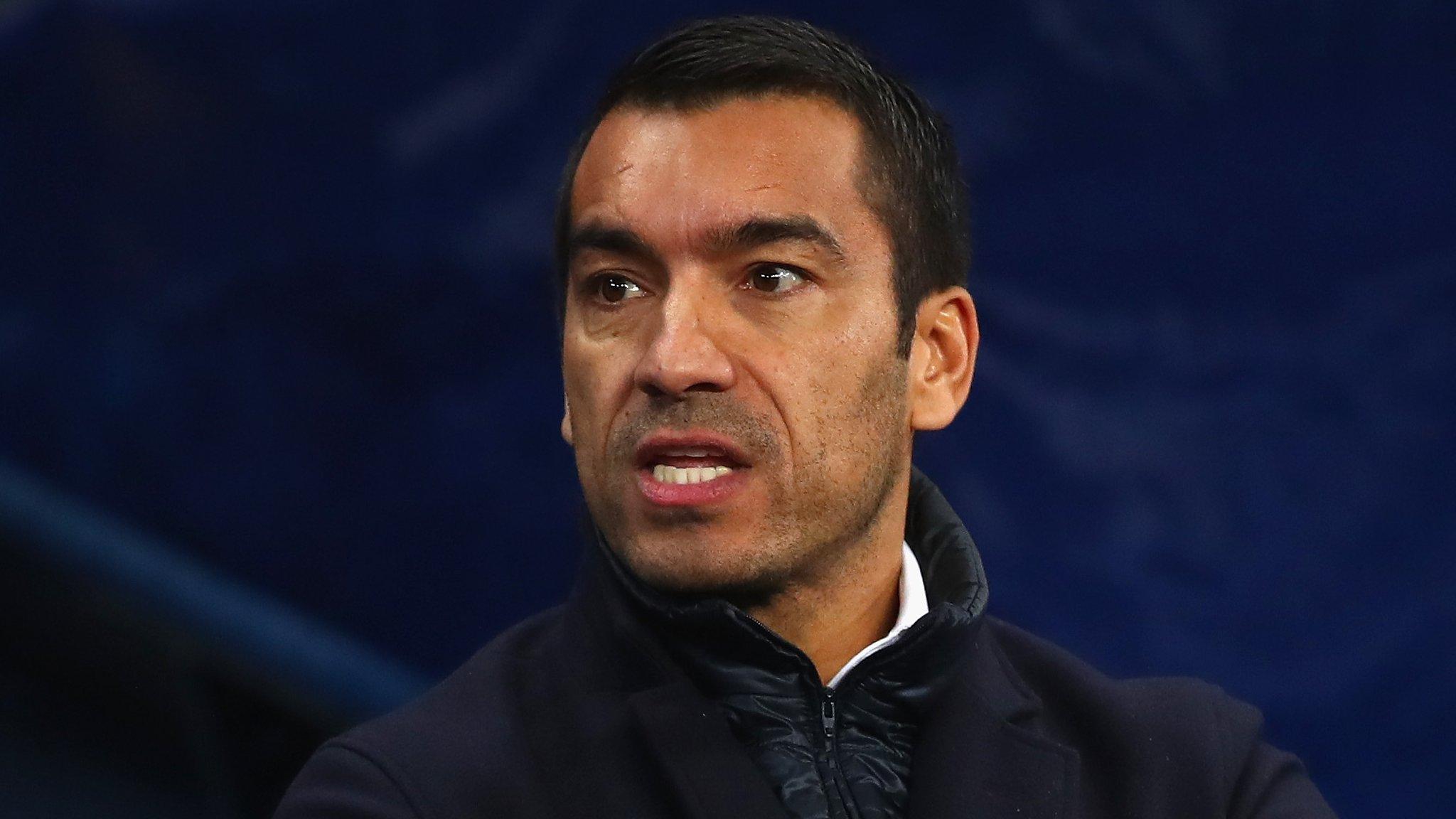 Feyenoord coach Giovanni van Bronckhorst