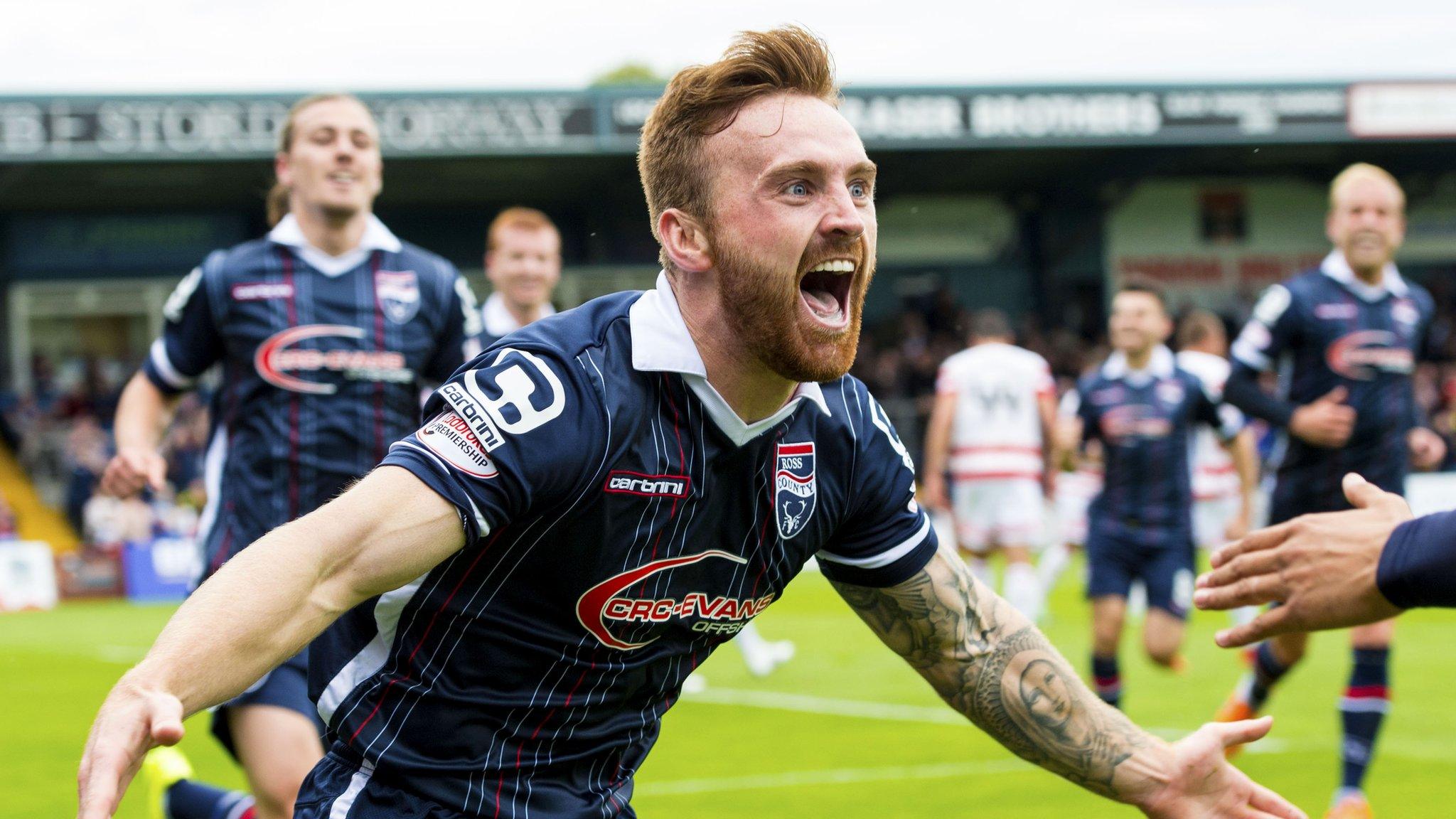 Craig Curran fired Ross County in front