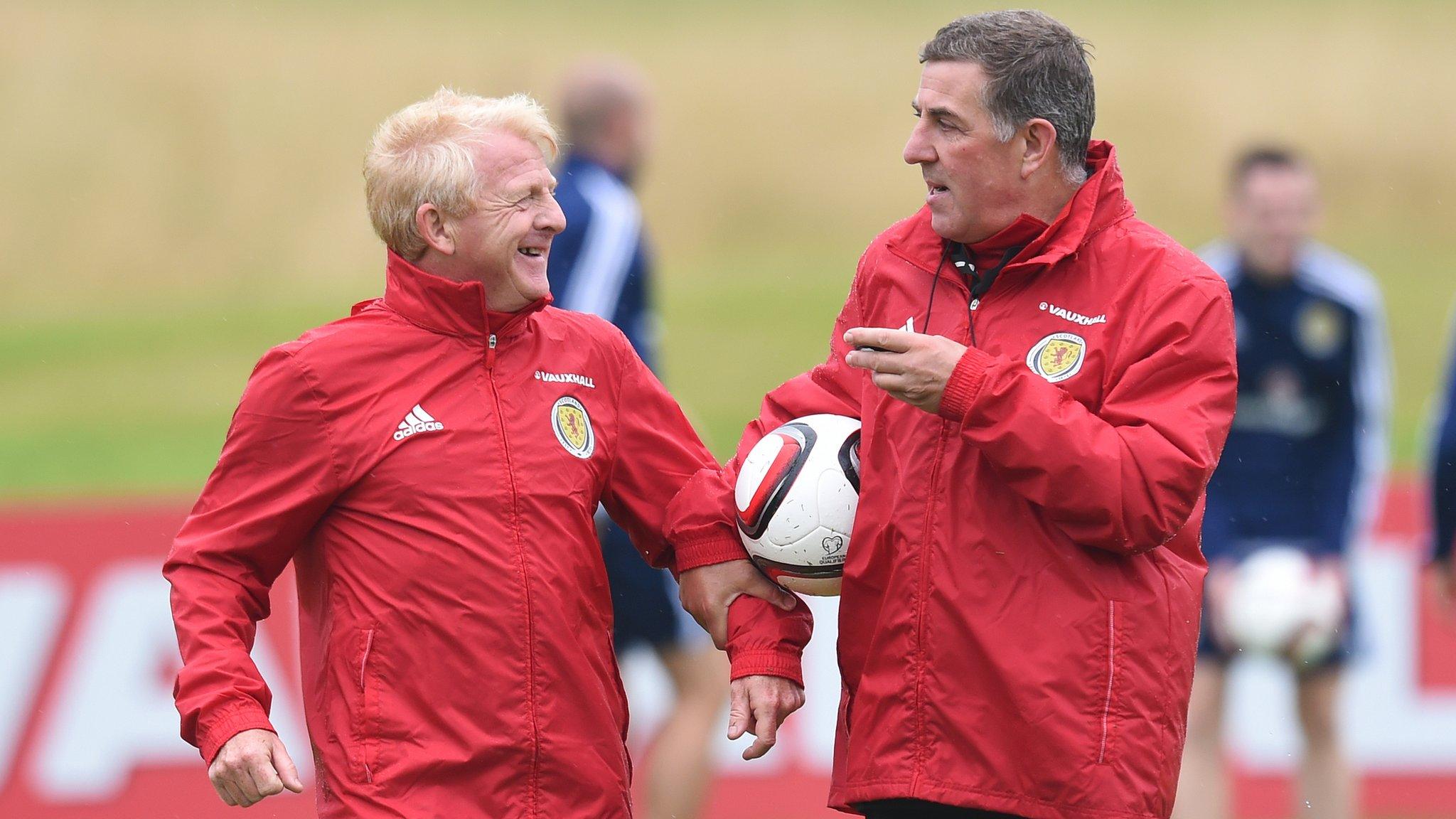 Gordon Strachan and Mark McGhee