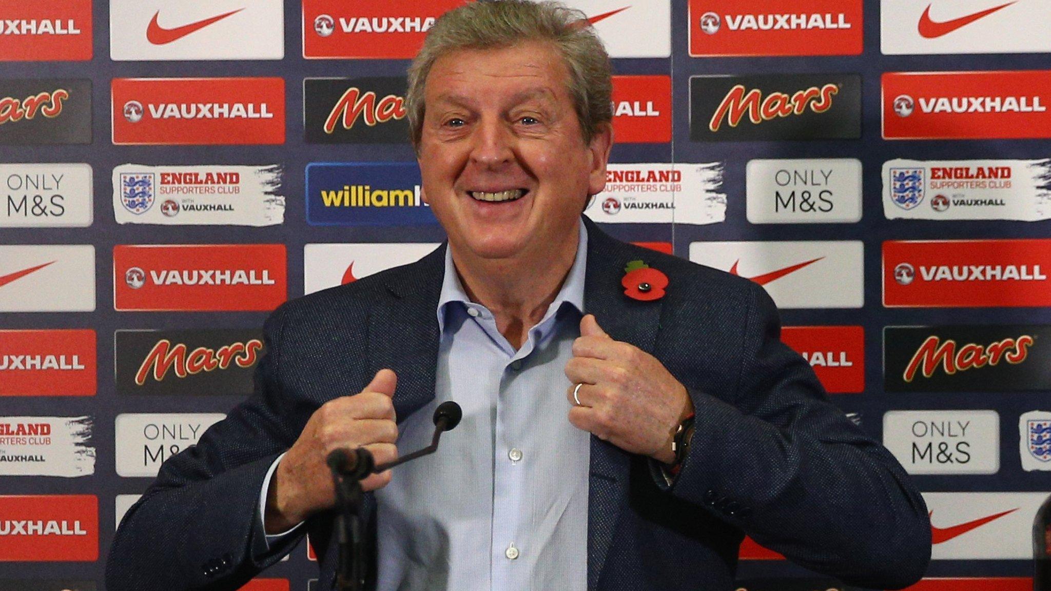 England manager Roy Hodgson