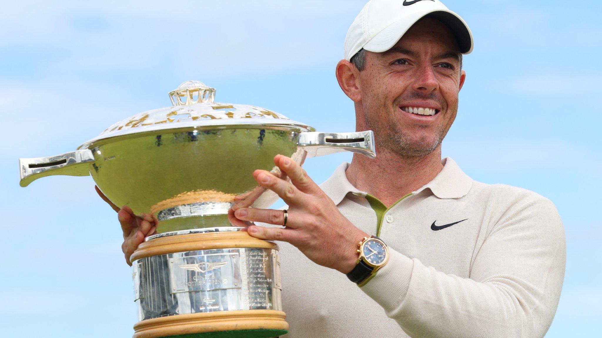 Rory McIlroy is the Scottish Open champion