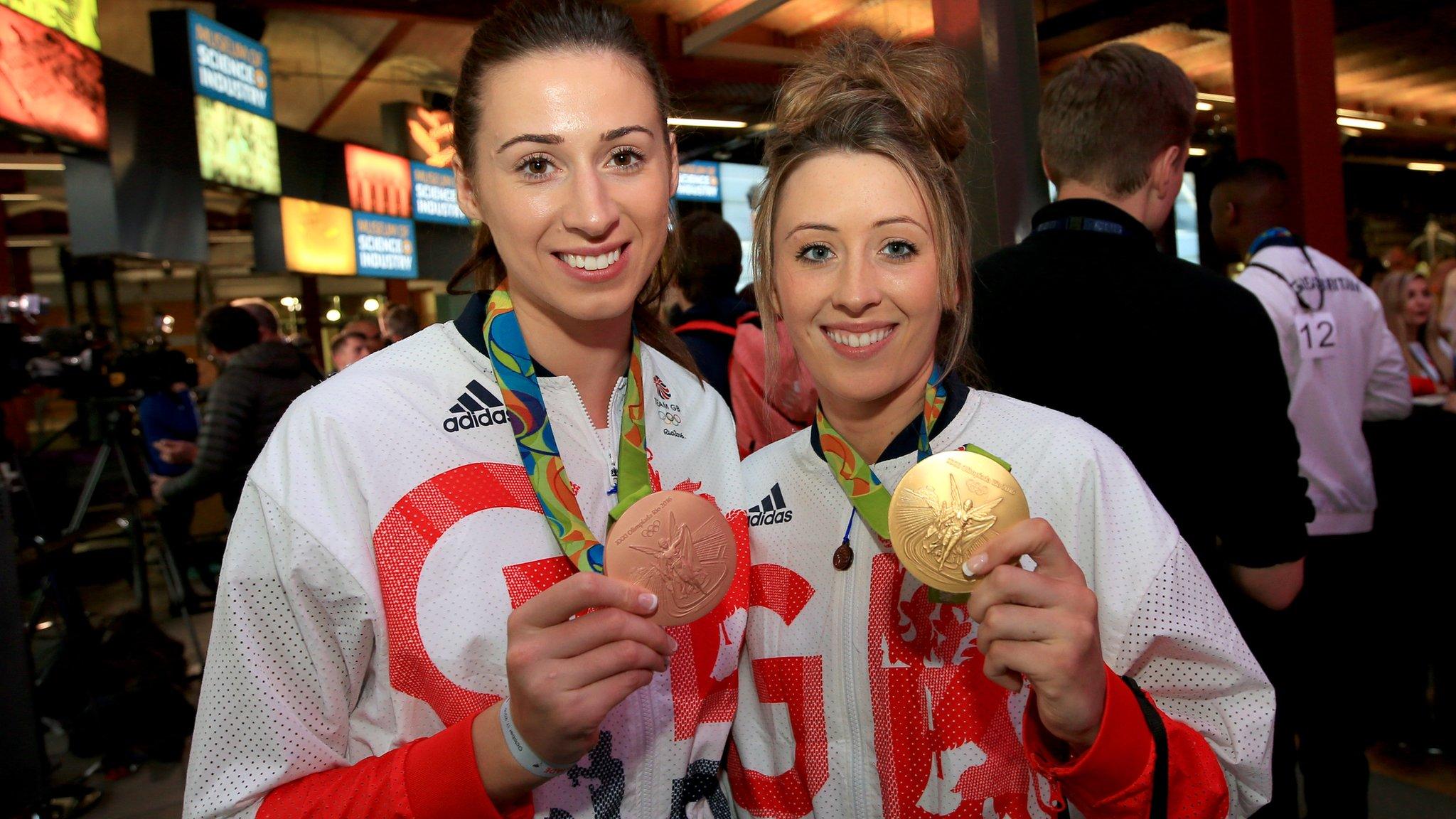 Jade Jones and Bianca Walkden