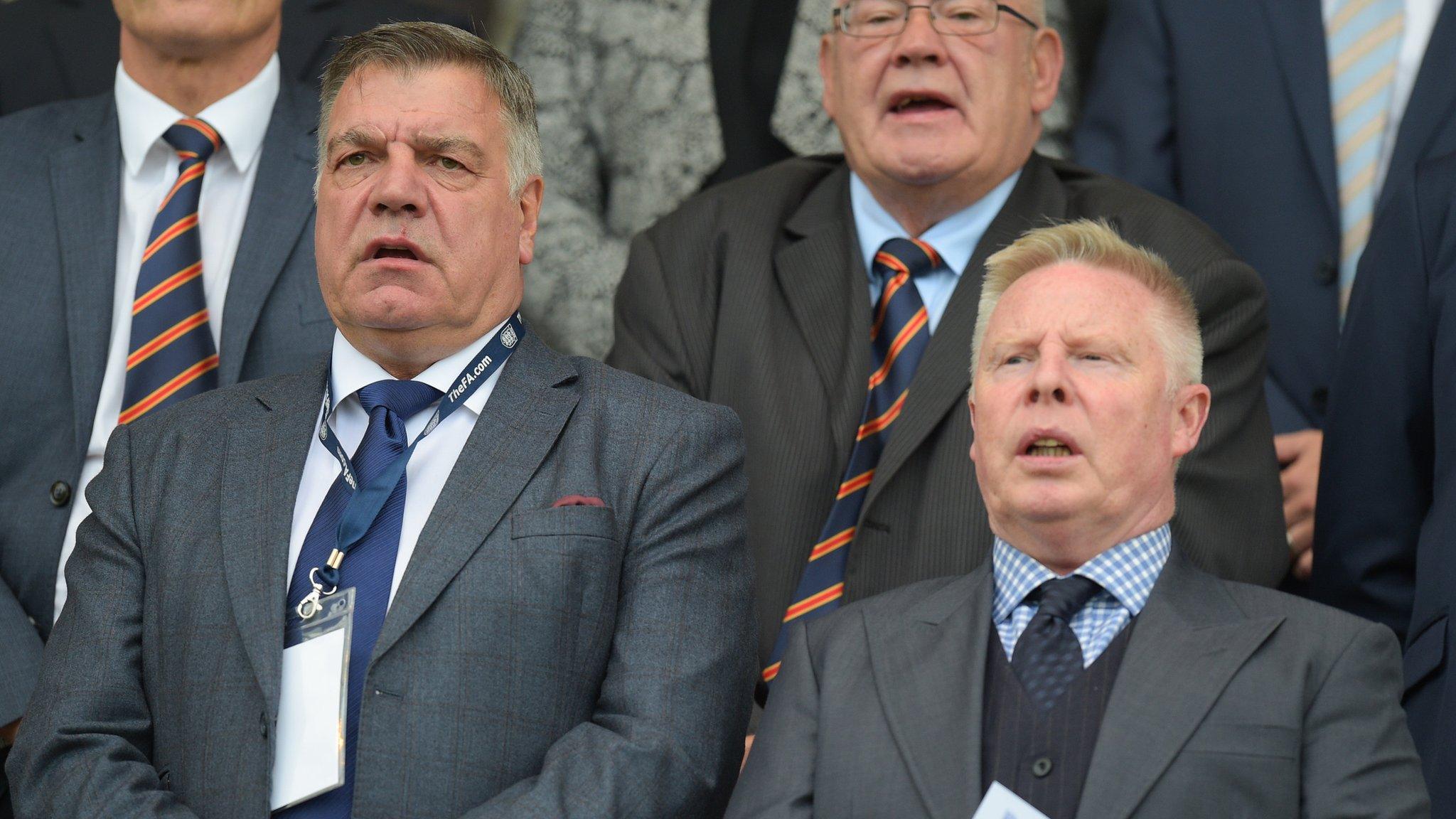 Sam Allardyce and Sammy Lee