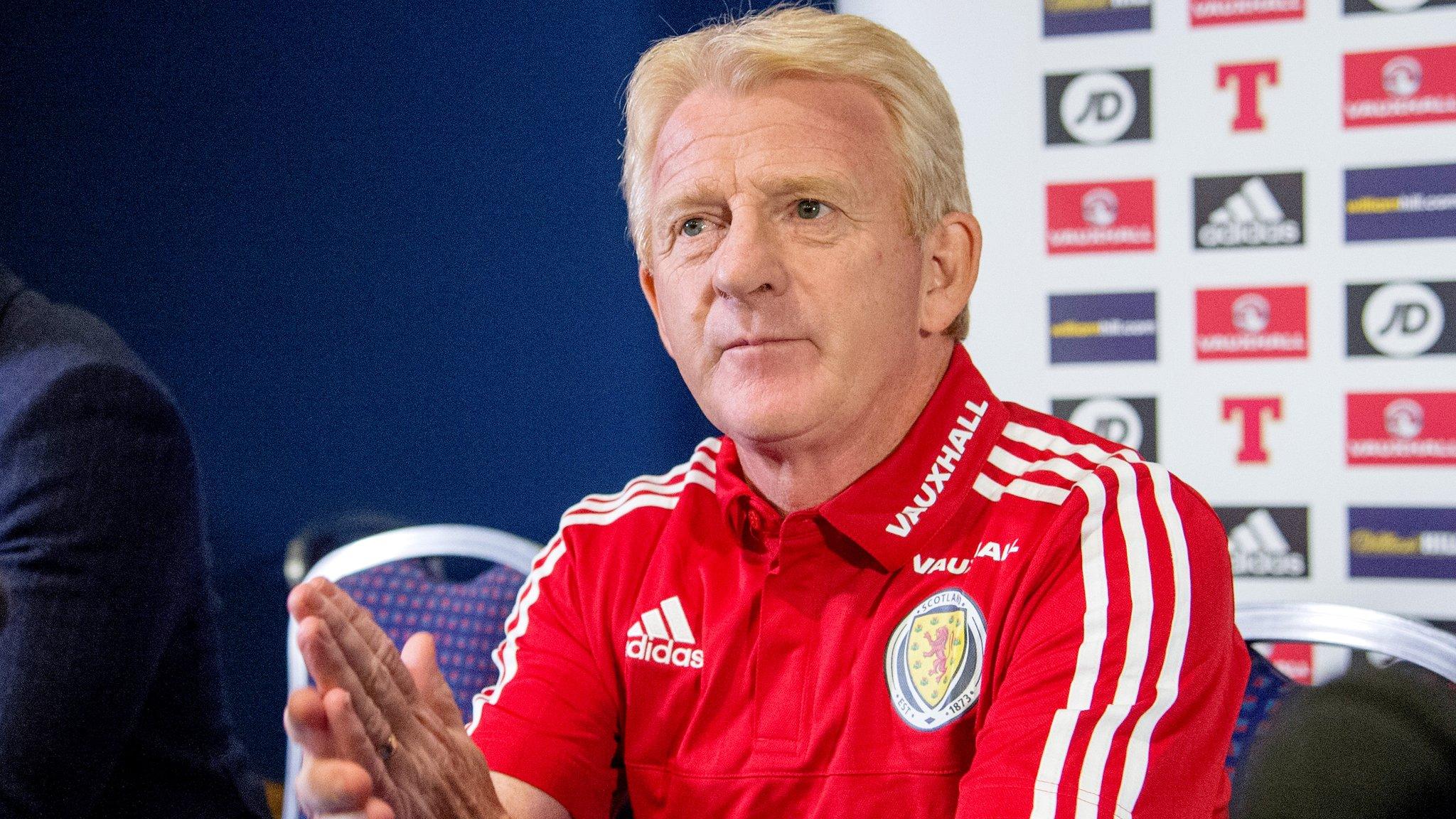 Scotland coach Gordon Strachan