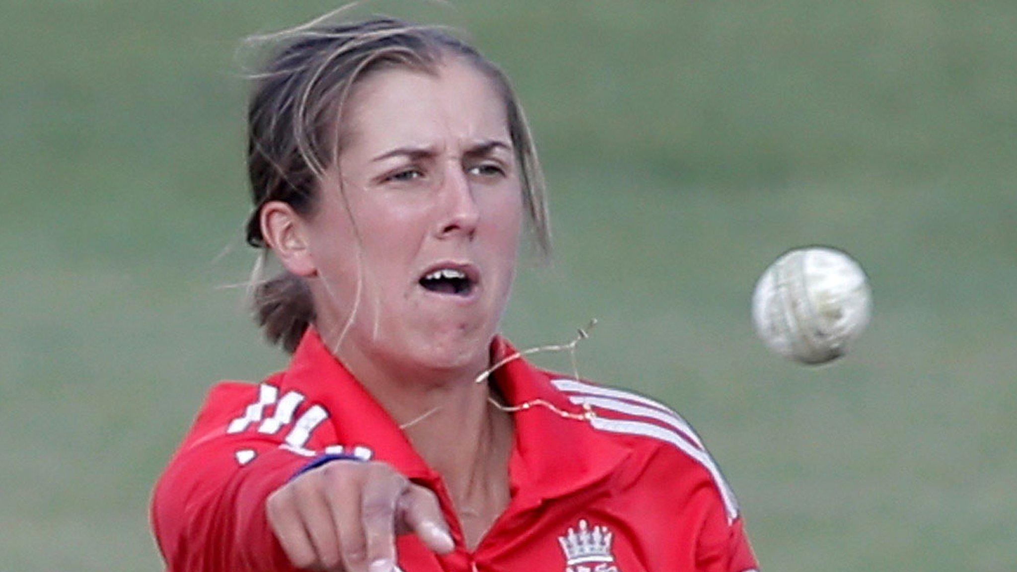 Jenny Gunn helped an England XI to a comfortable victory over Ireland Sheikh Zayed Nursery Ground Two