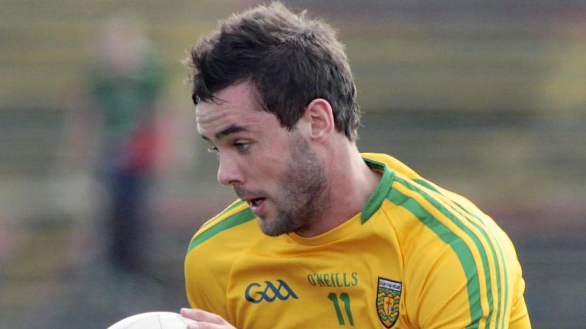 Odhran MacNiallais scored both Donegal's goals at Ballybofey