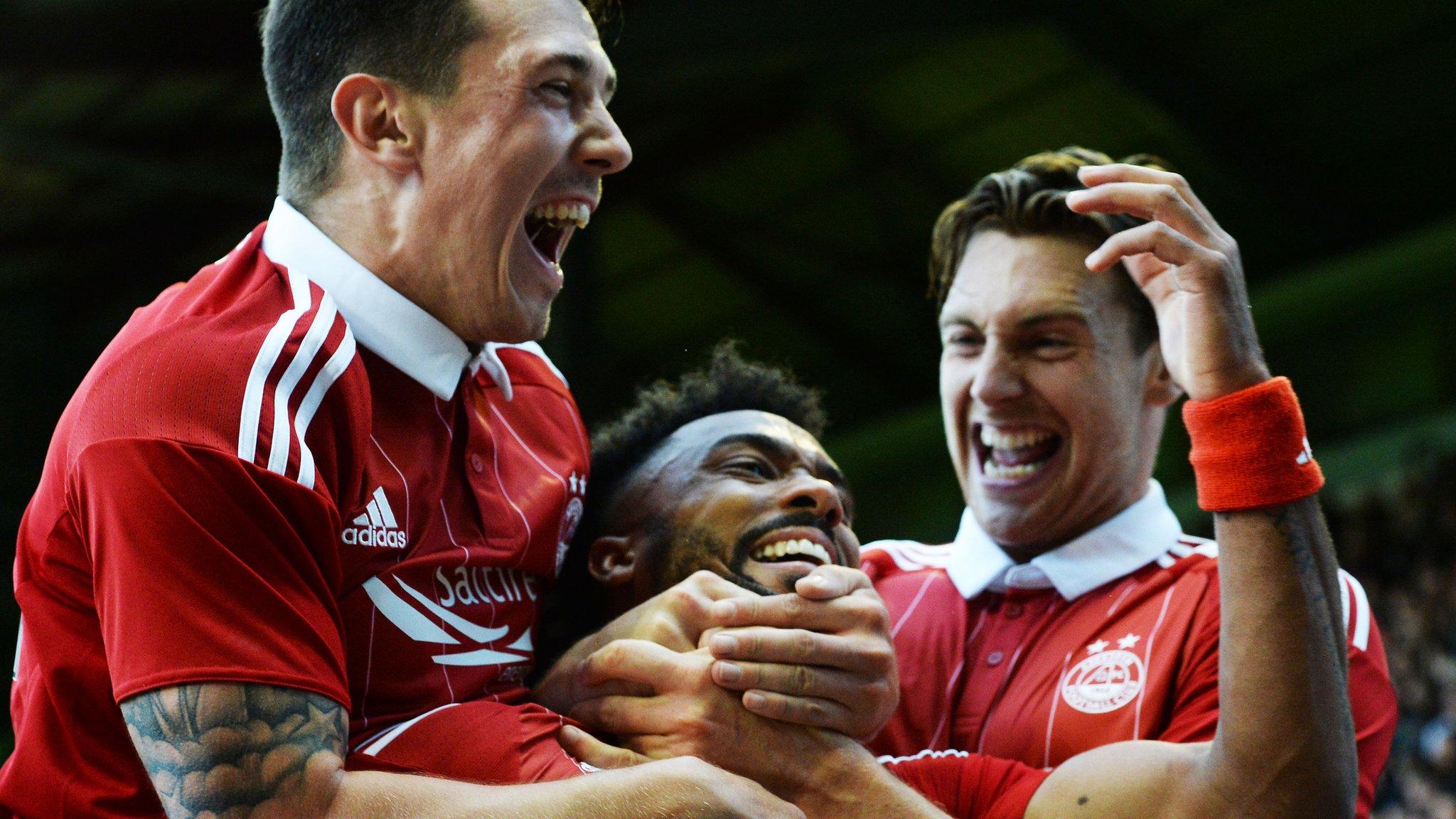 Ryan Jack (left), Shay Logan and Ash Taylor