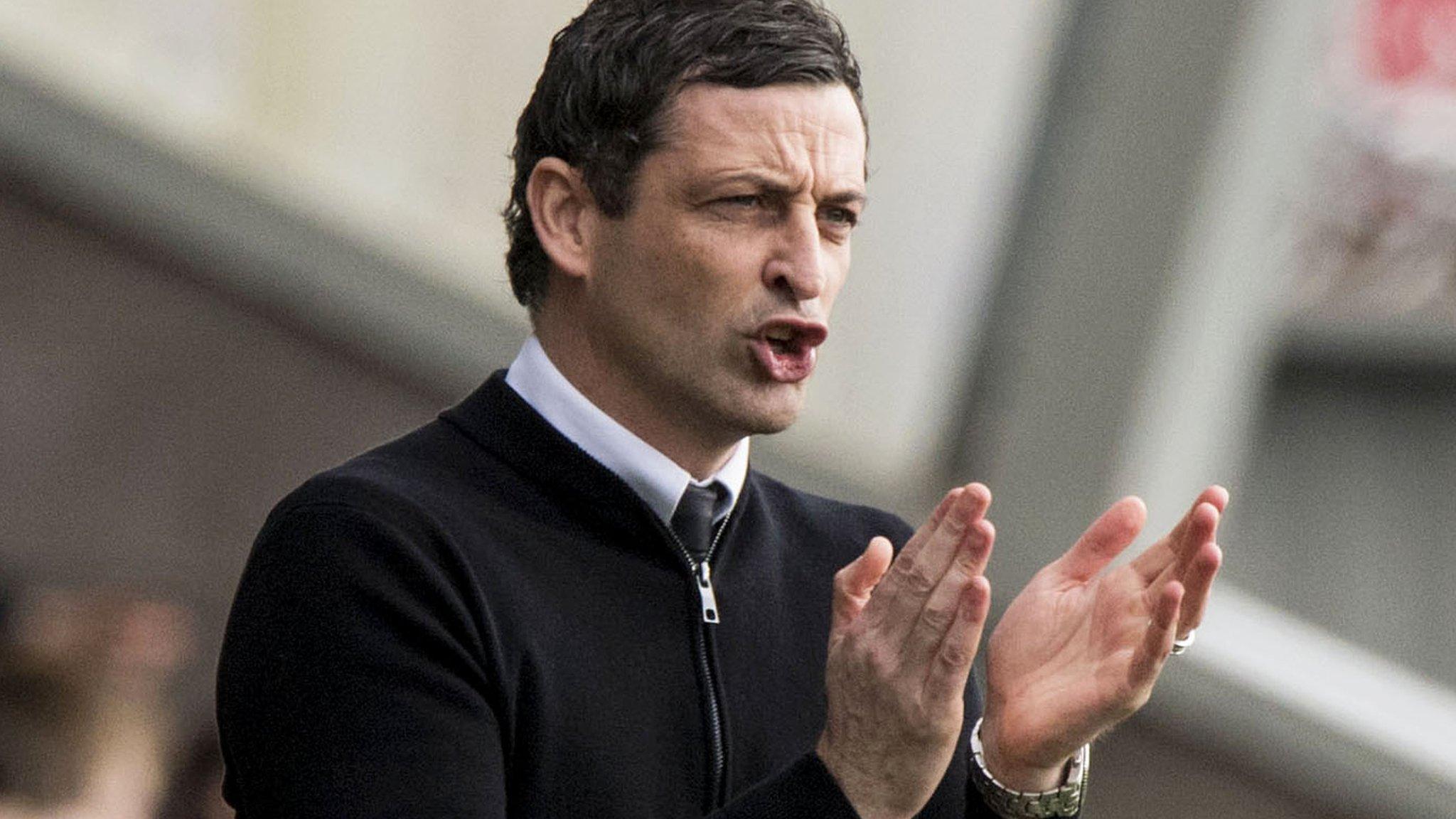 St Mirren manager Jack Ross