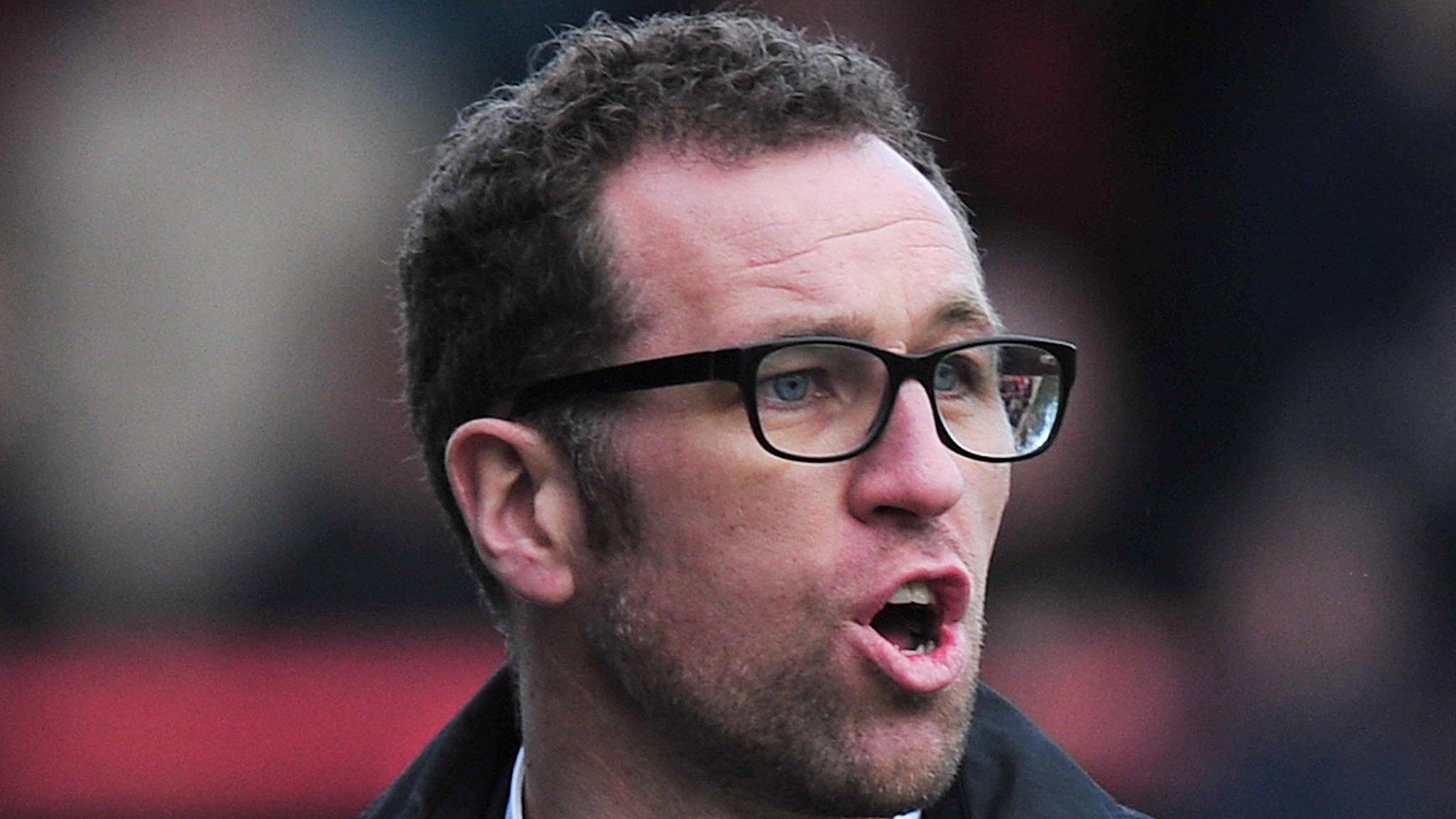 Crewe Alexandra manager David Artell