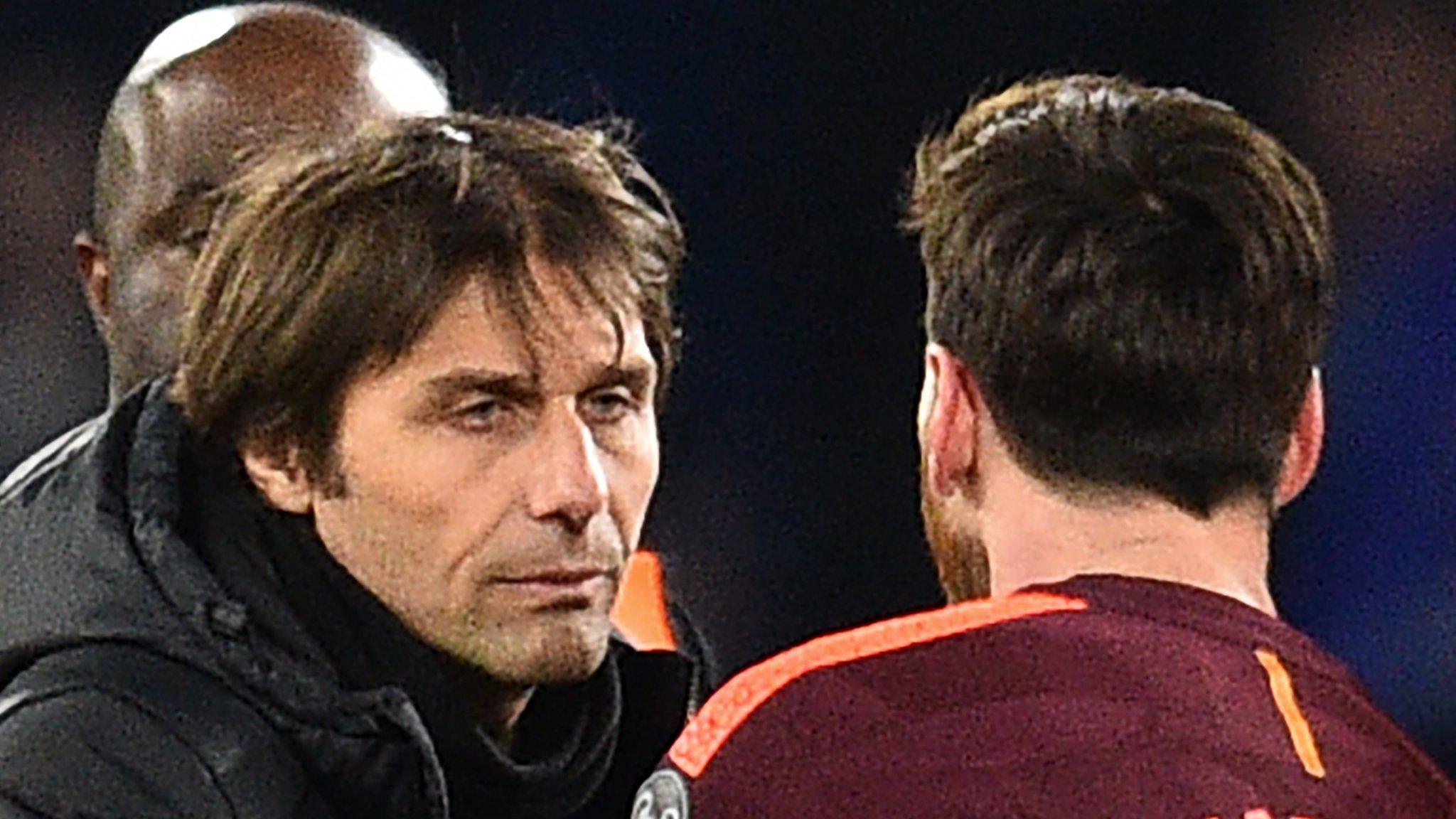 Antonio Conte and Lionel Messi