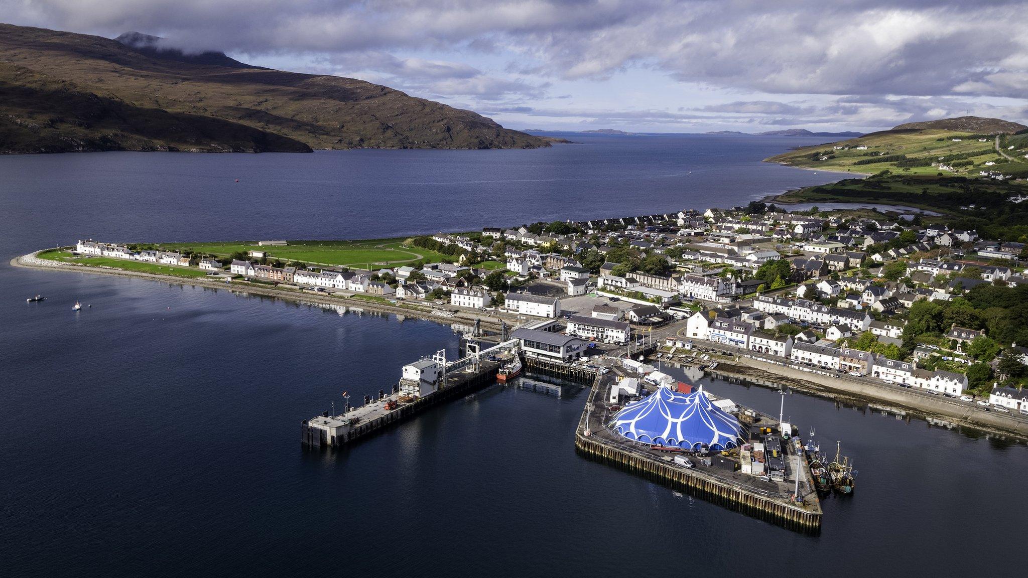 Loopallu site in Ullapool