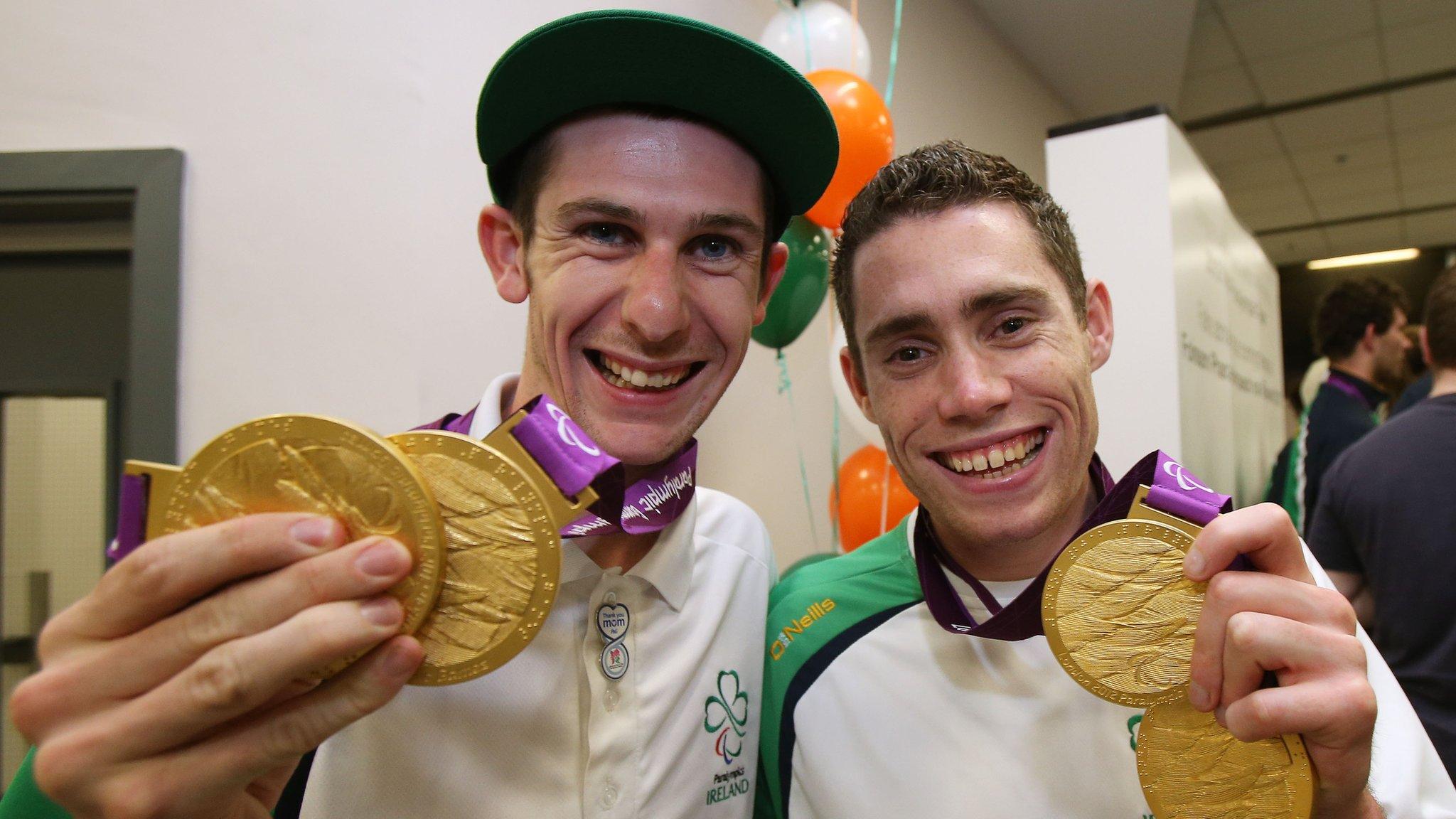 Michael McKillop and Jason Smythboth won two gold medals in London but will be restricted to one event in Rio