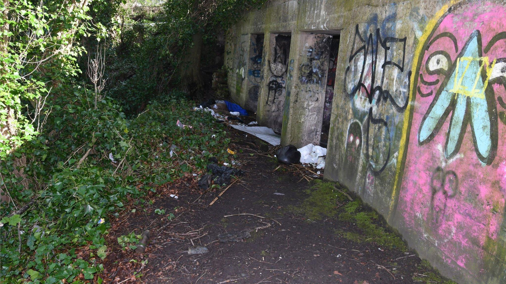 Kersal Dale bunker in Salford