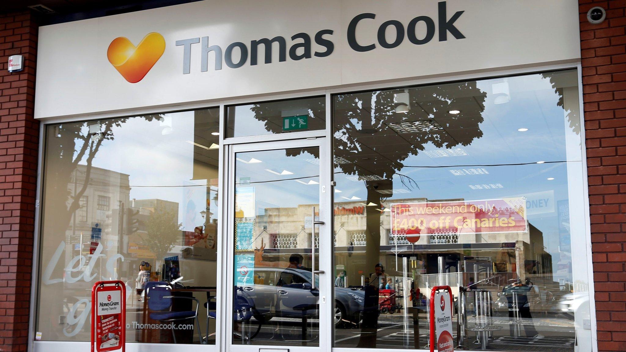 Thomas Cook store front