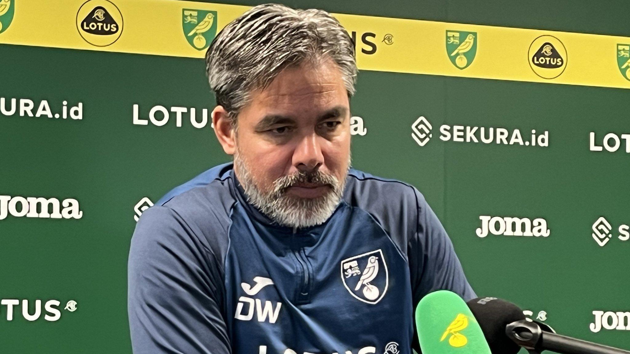 David Wagner at press conference