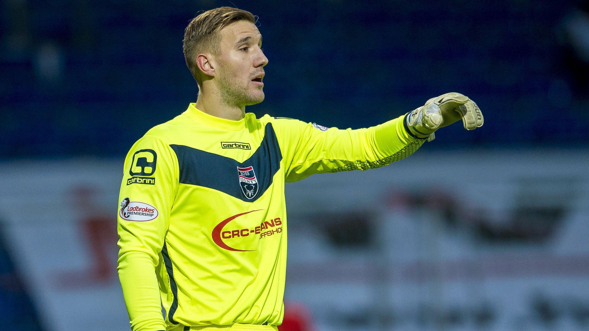 Ross County keeper Gary Woods