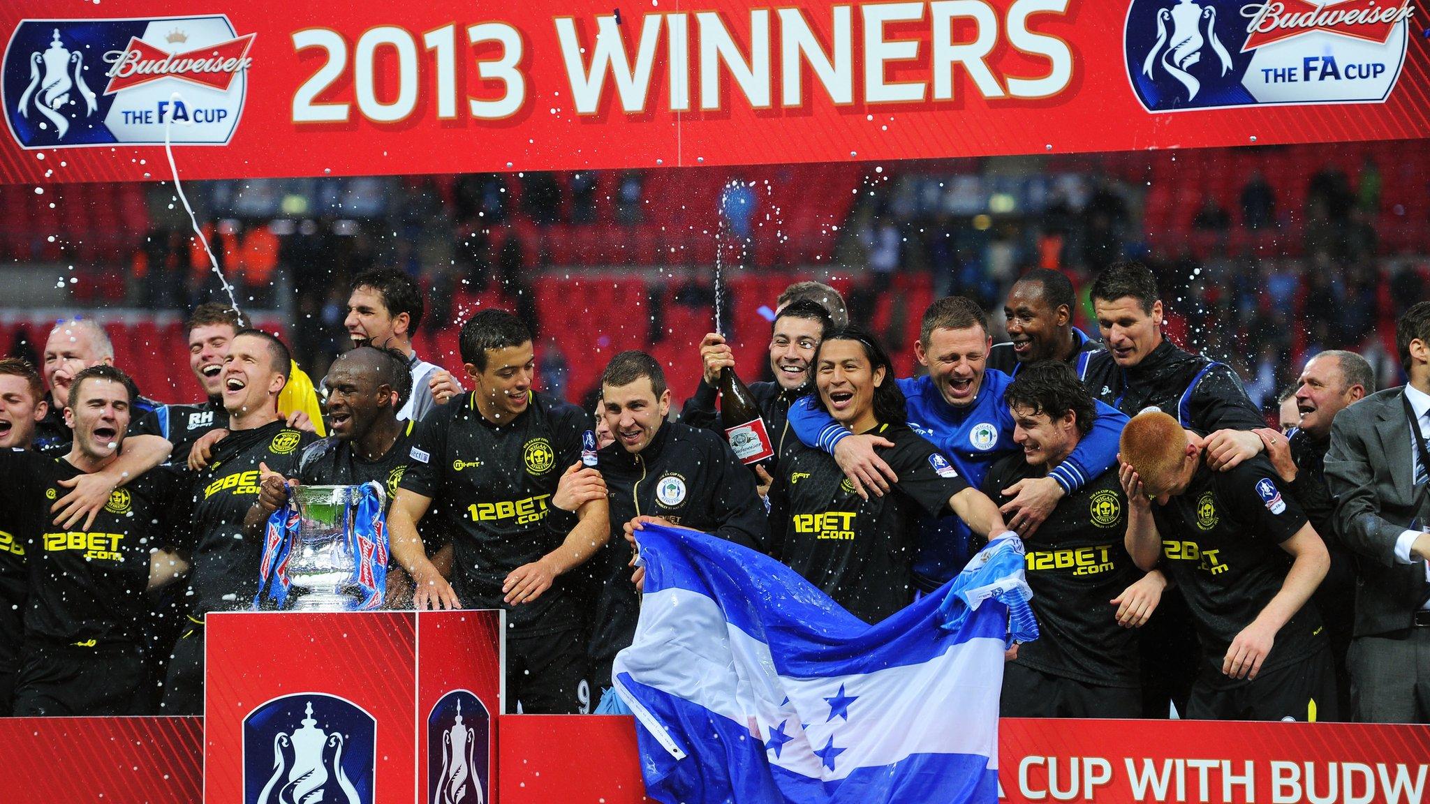 Wigan win the FA Cup 2014