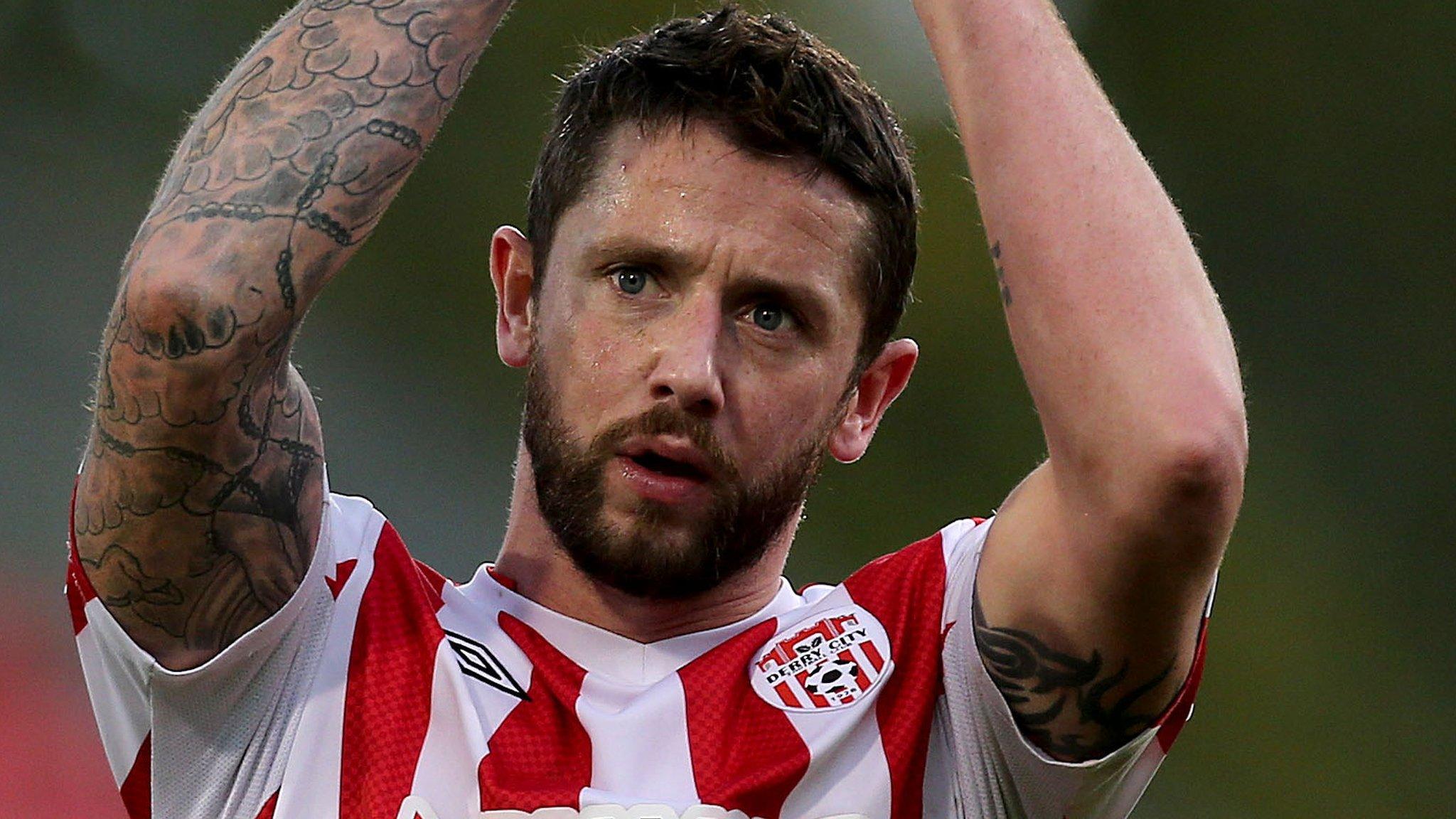 Rory Patterson added to his tally of goals for Derry with two in City's 3-0 win at Bray Wanderers