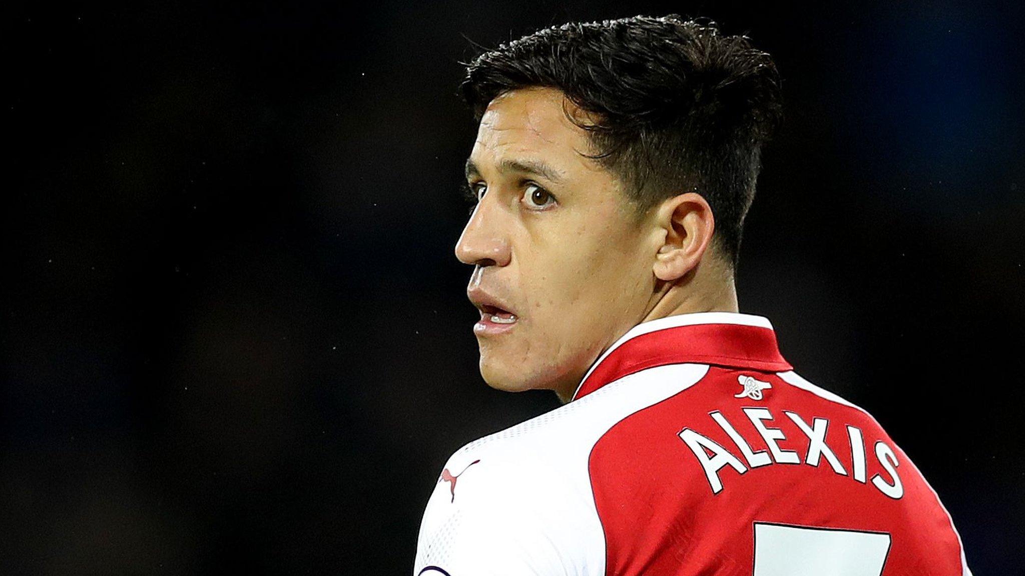 Arsenal forward Alexis Sanchez