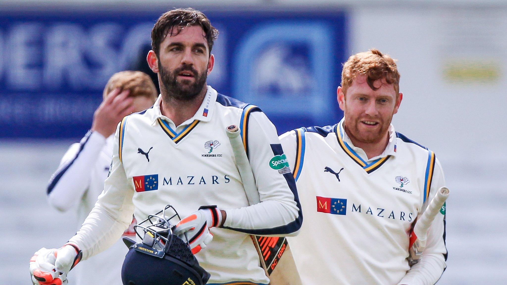 Liam Plunkett (left) and Jonny Bairstow (right)