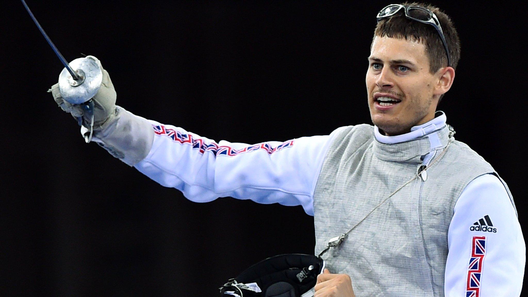 British fencer Richard Kruse