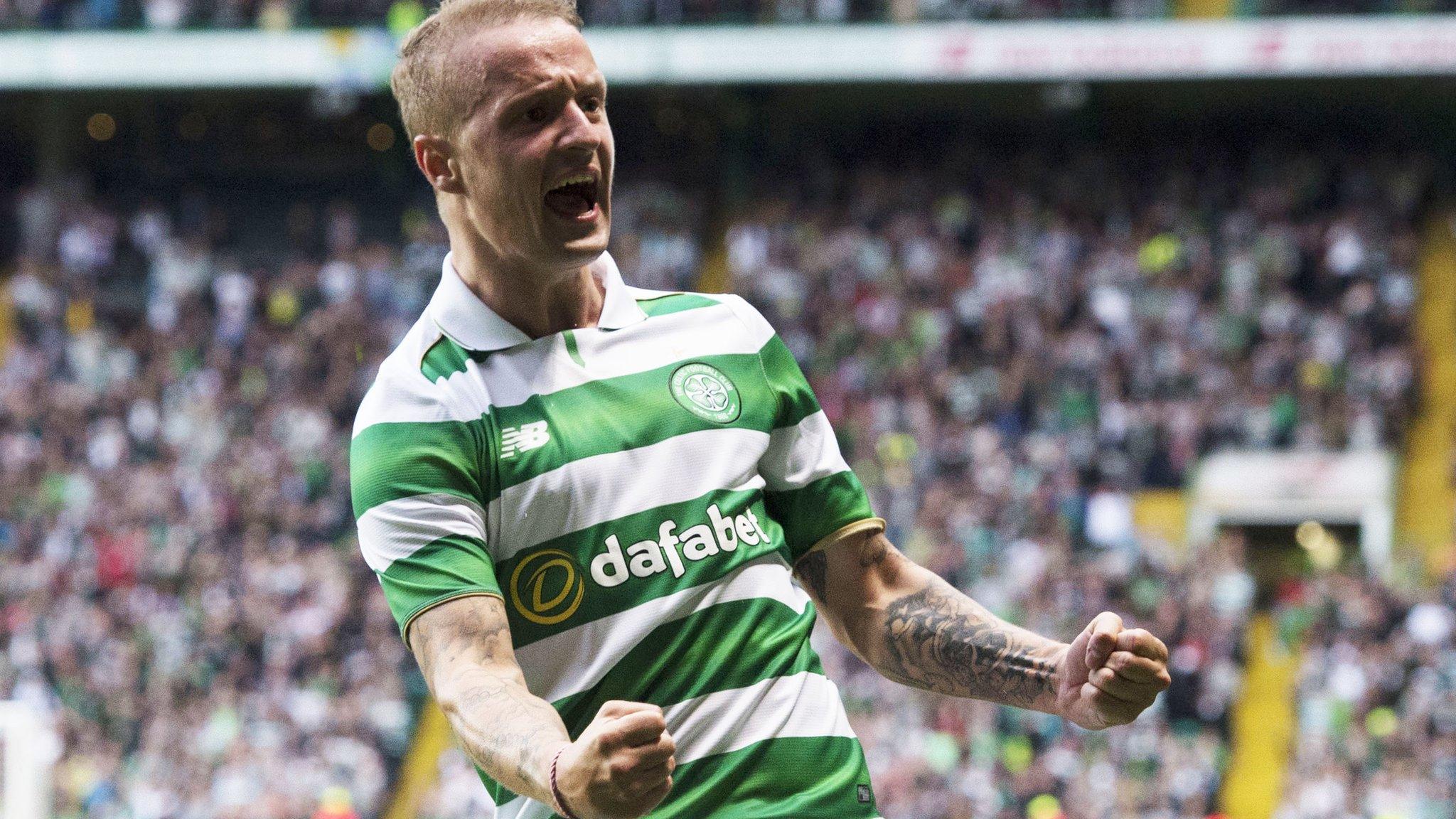 Celtic striker Leigh Griffiths