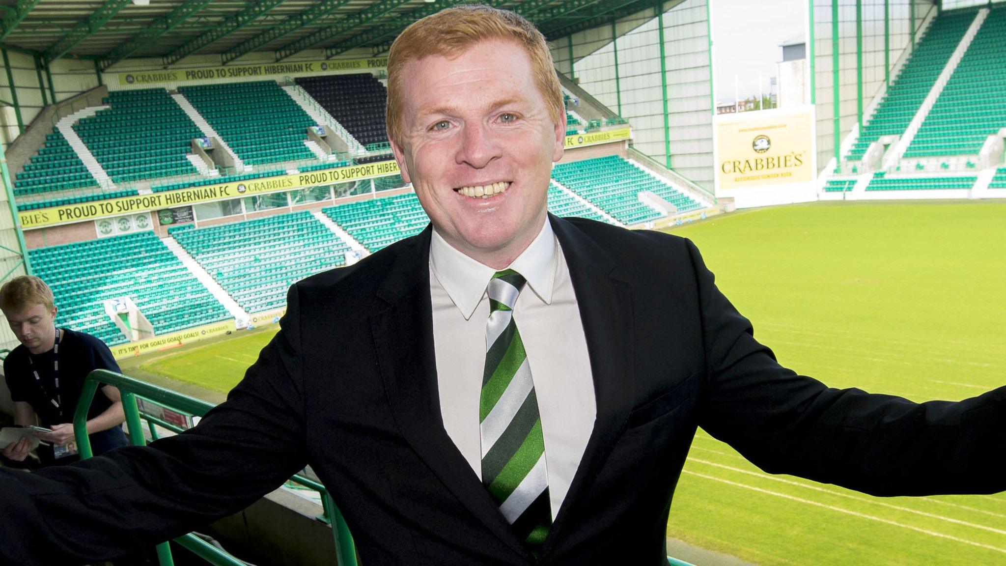 Hibernian manager Neil Lennon