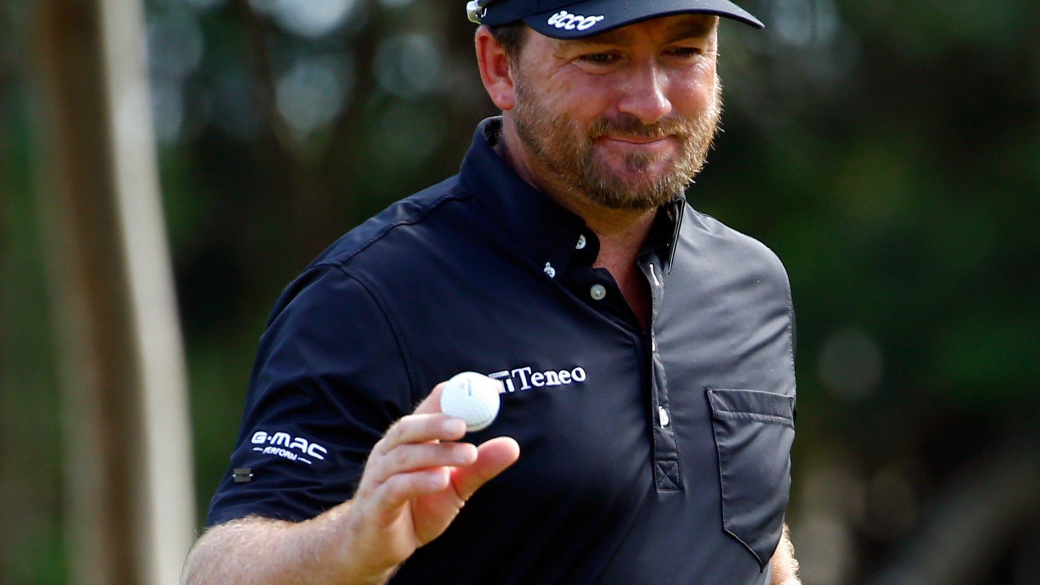 Graeme McDowell in the second round in Mexico