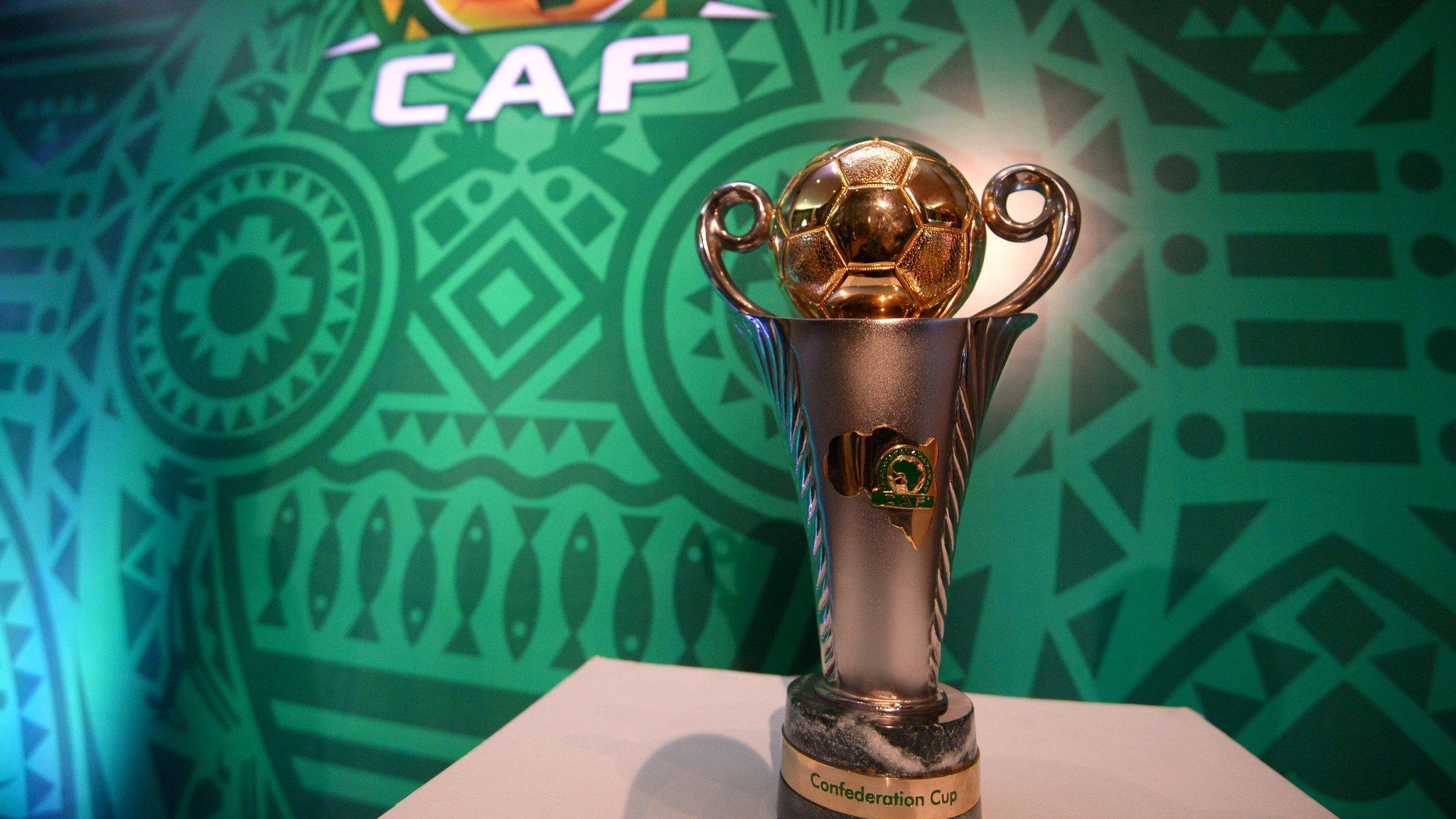 The Confederation Cup trophy