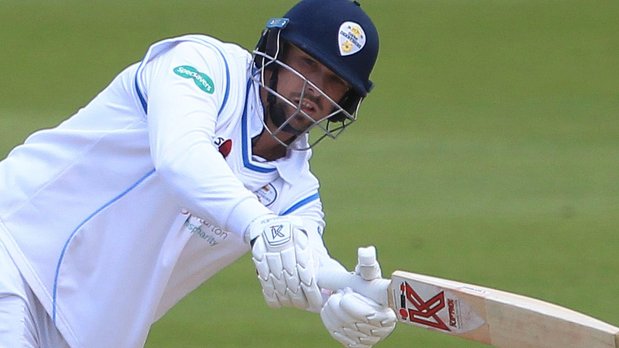 Billy Godleman batting for Derbyshire