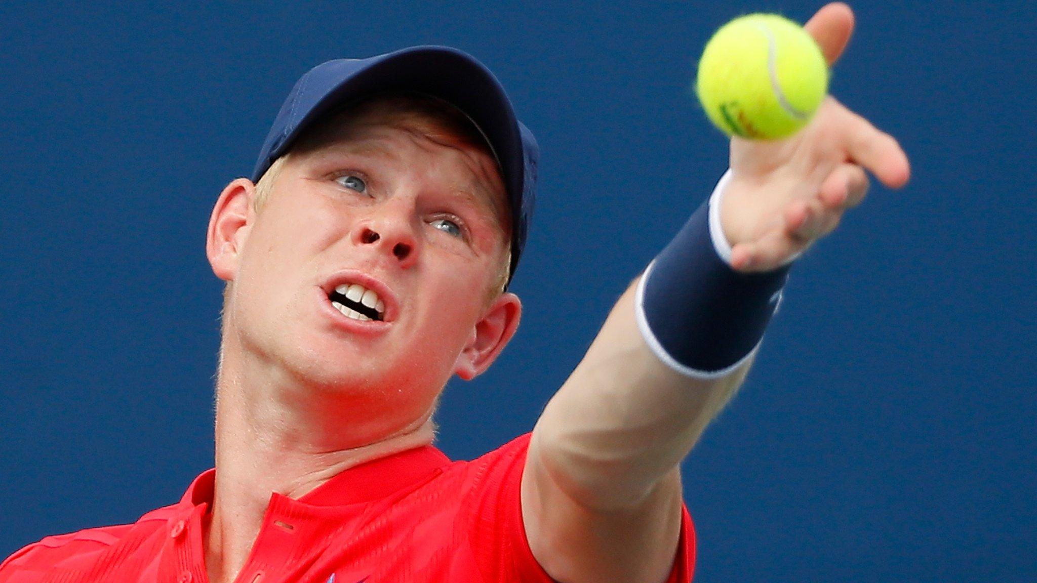 Kyle Edmund at the Atlanta Open