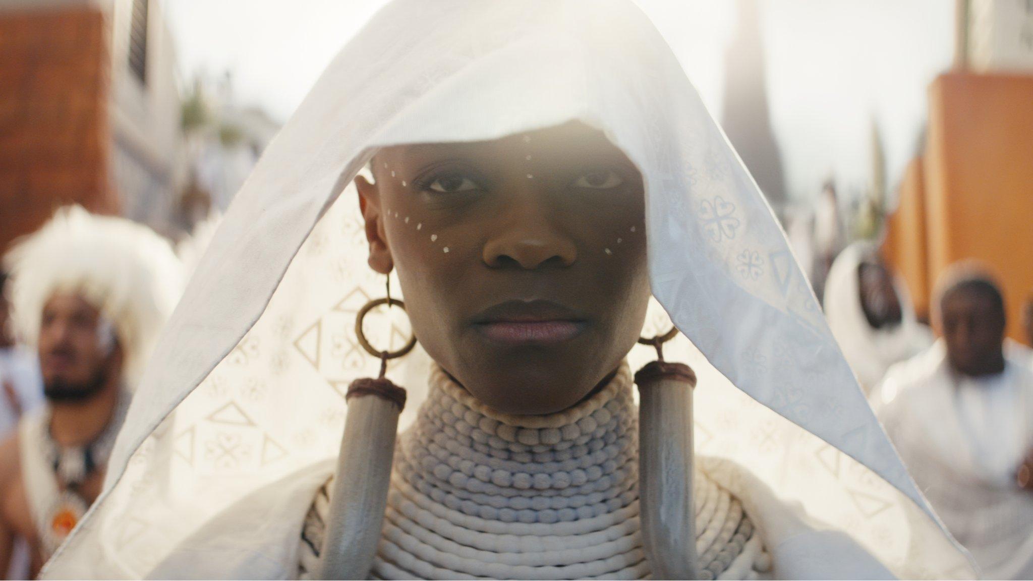 Letitia Wright in Black Panther: Wakanda Forever