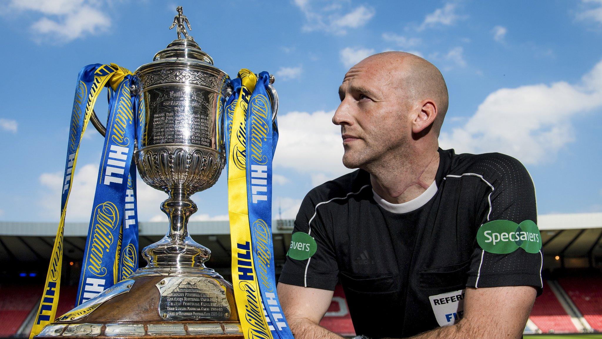 Scottish Cup final referee Bobby Madden