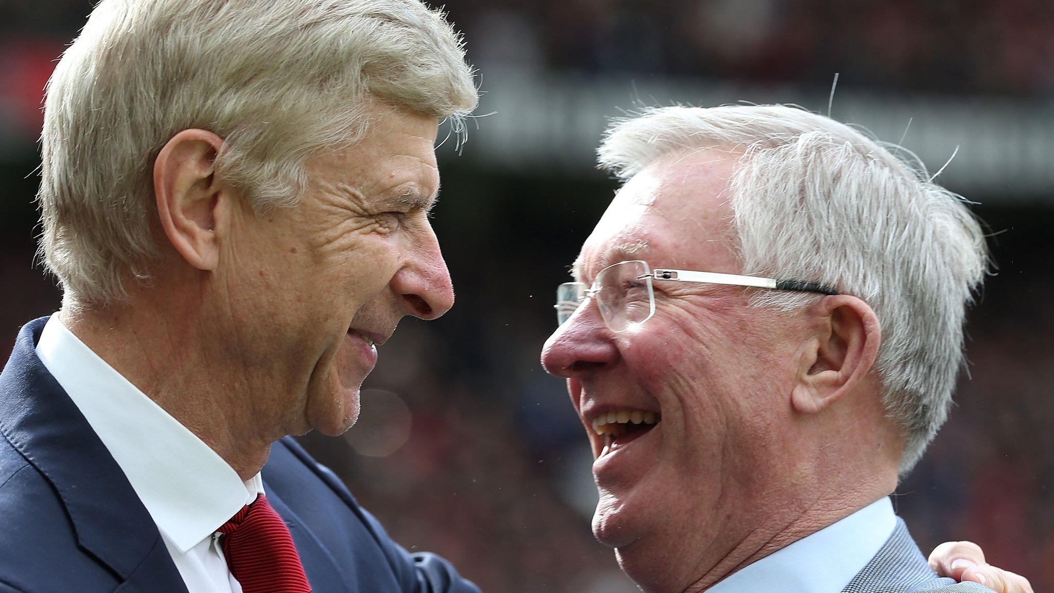 Arsene Wenger & Alex Ferguson