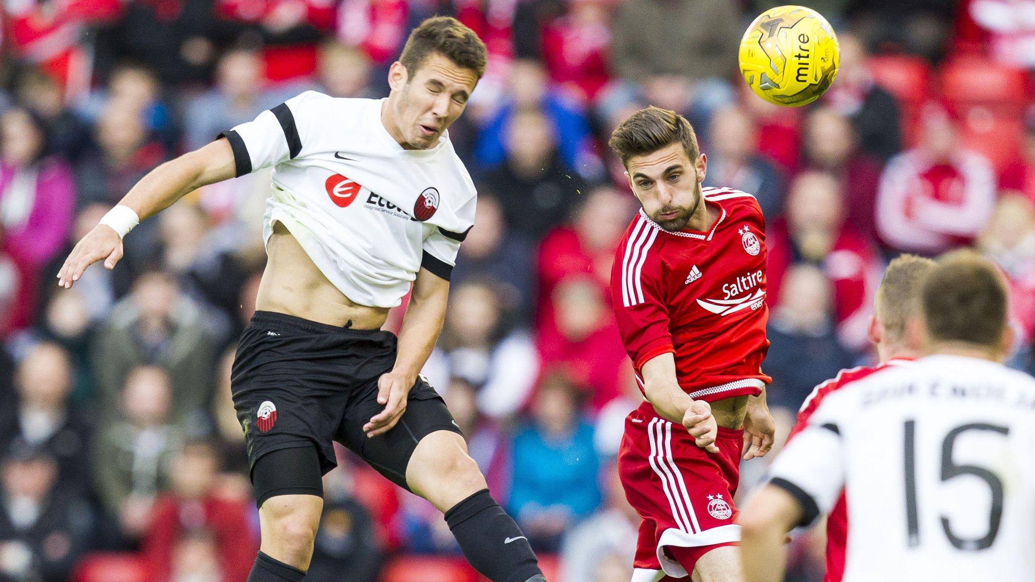 Aberdeen host Shkendija at Pittodrie