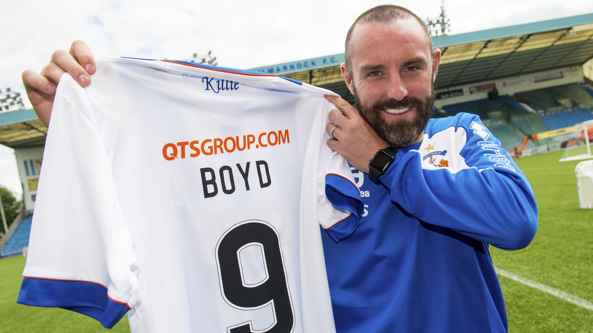 Kris Boyd is now in his third spell at Kilmarnock