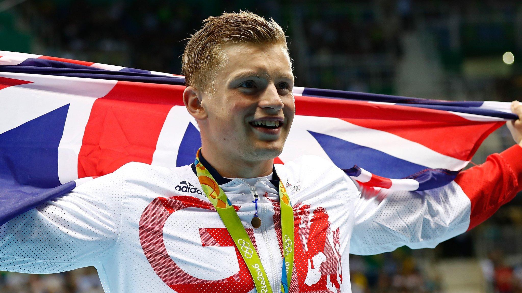 British swimmer Adam Peaty