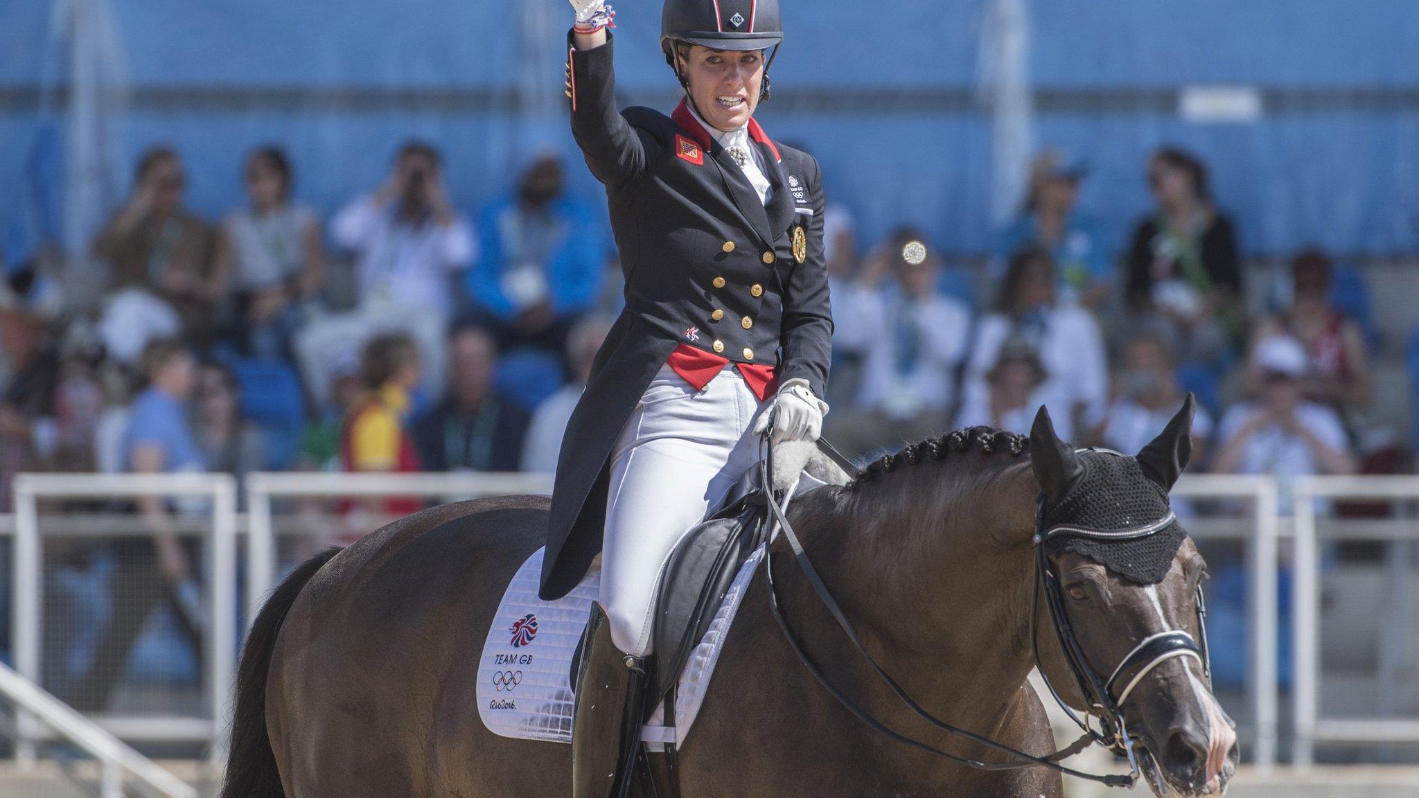 Charlotte Dujardin on Valegro