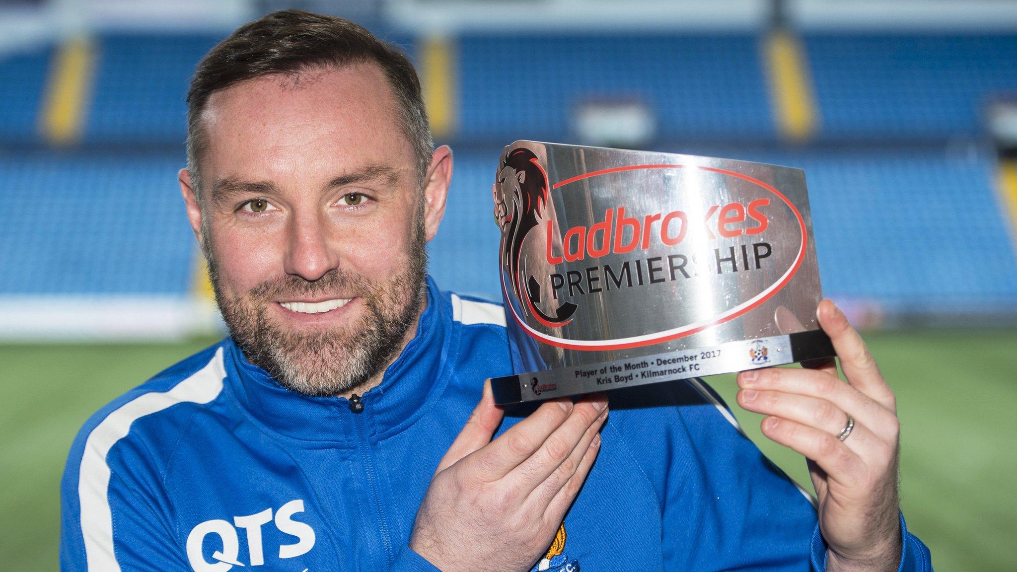 Kilmarnock striker Kris Boyd