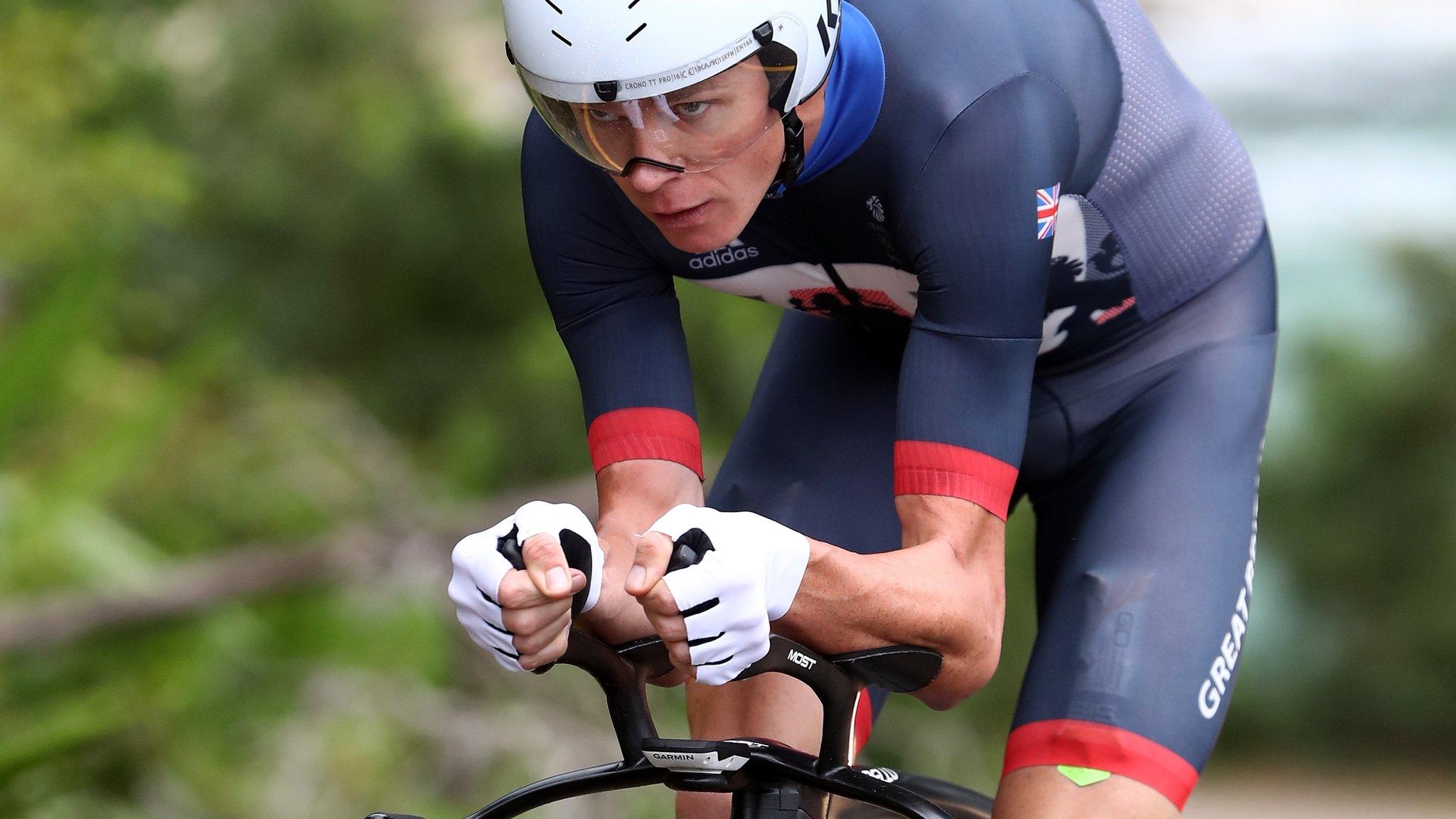 Chris Froome cycling for Britain at 2016 Rio Olympics