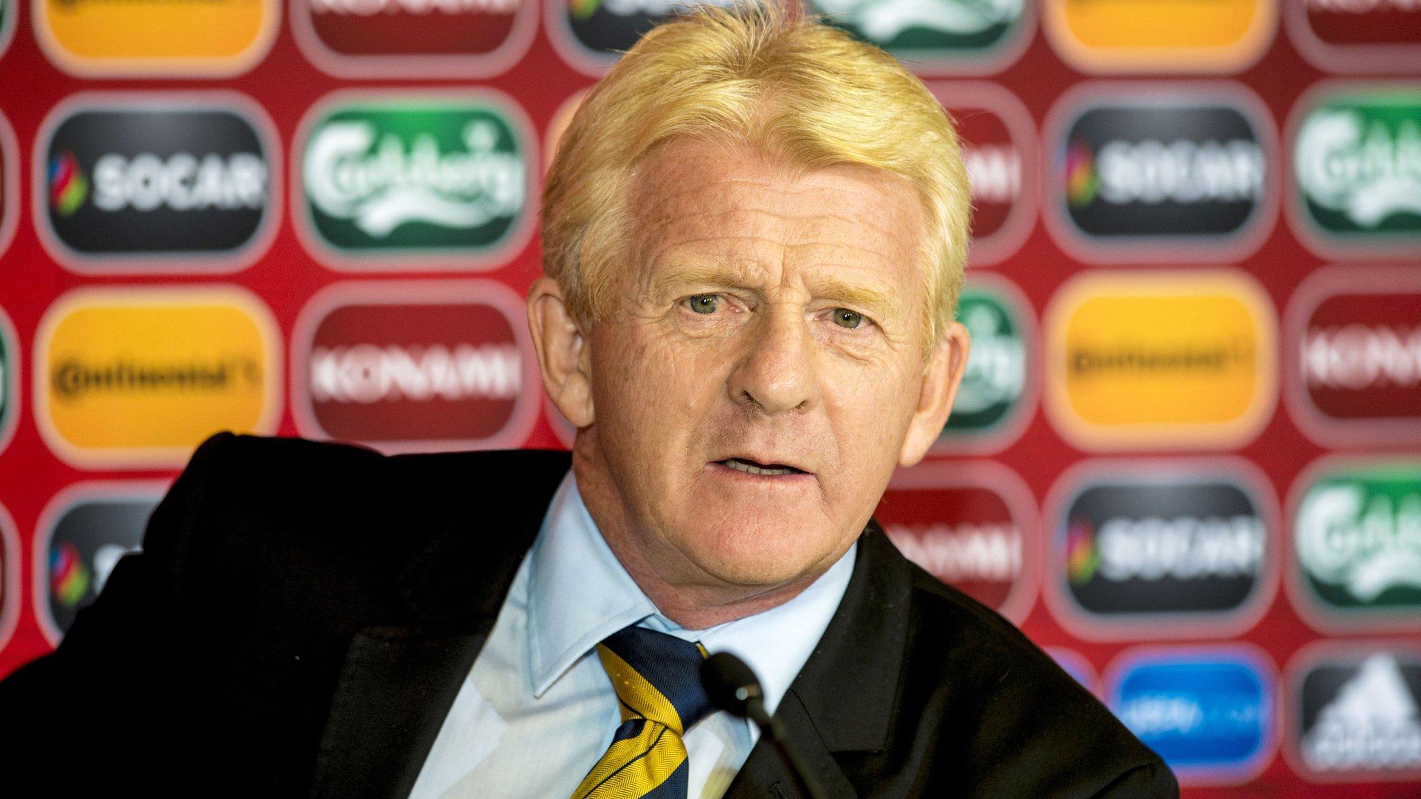 Scotland coach Gordon Strachan