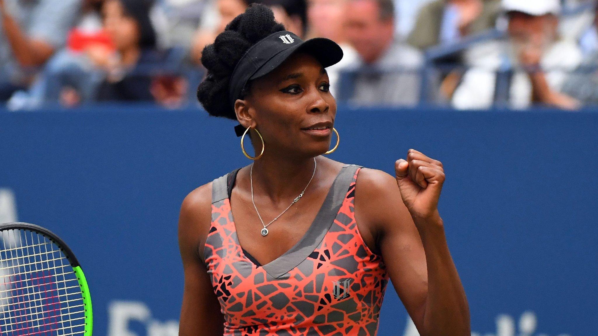 Venus Williams of the USA