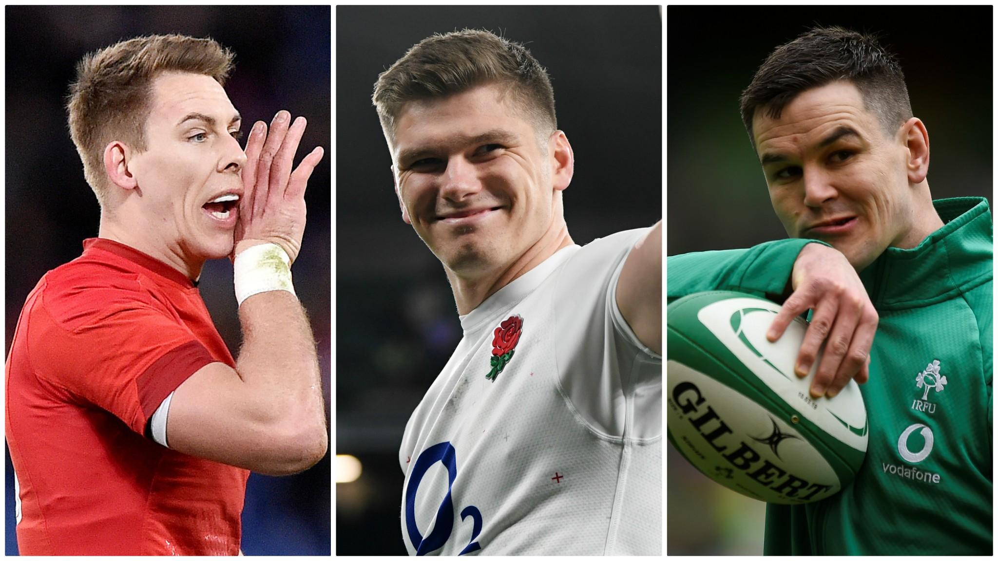 Liam Williams, Owen Farrell, Johhny Sexton