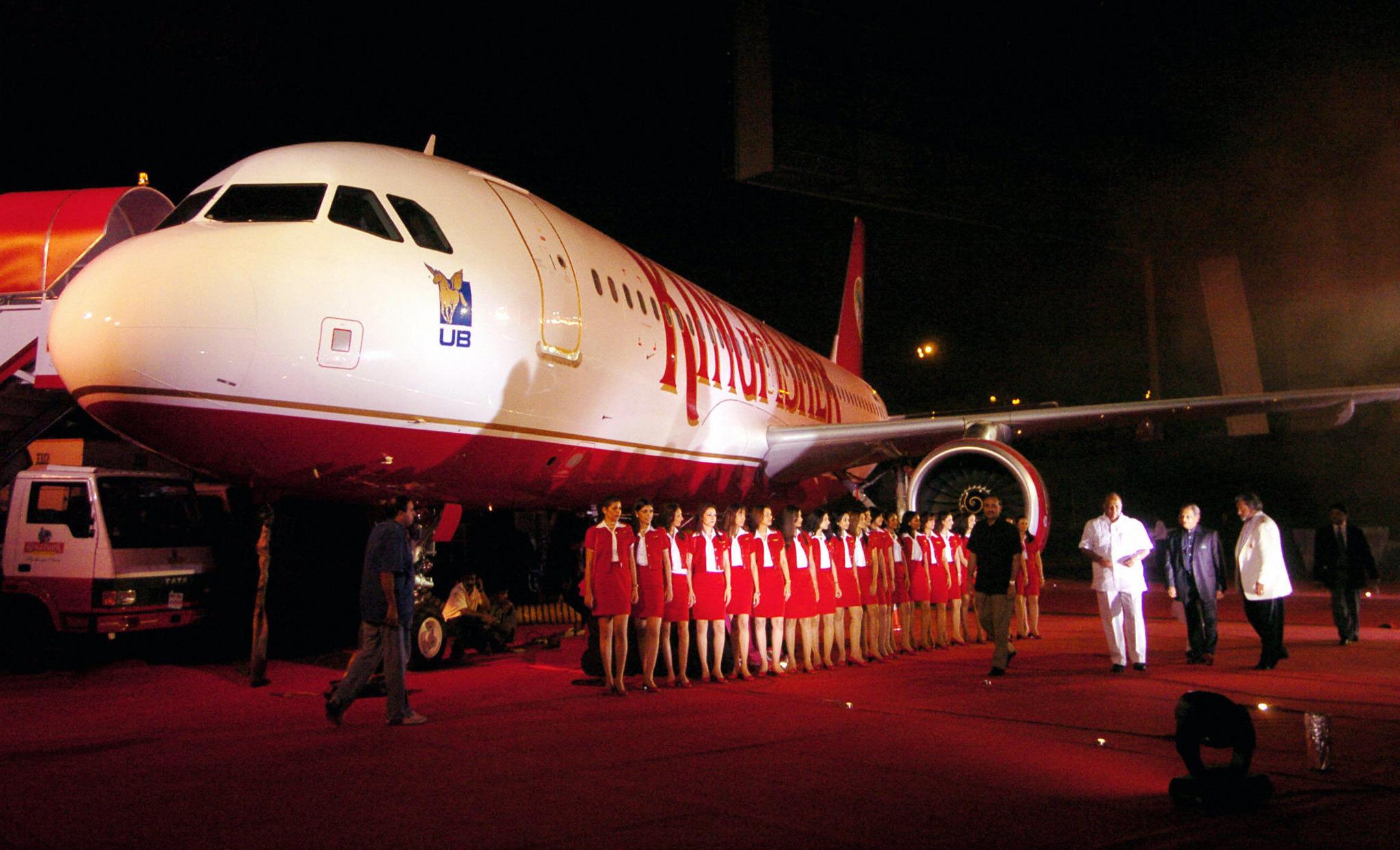 Kingfisher Airlines plane