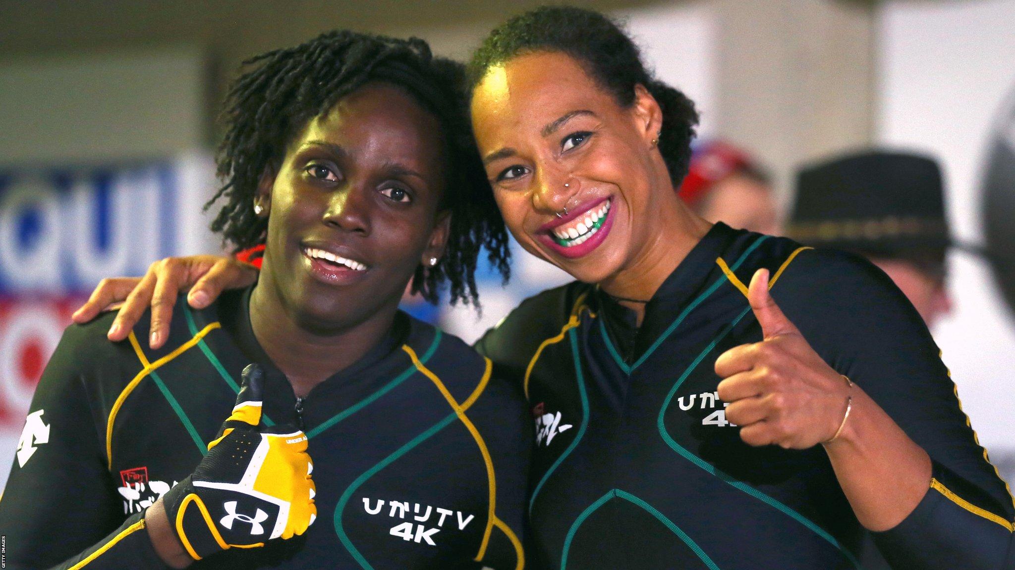 Jazmine Fenlator-Victorian and Carrie Russell