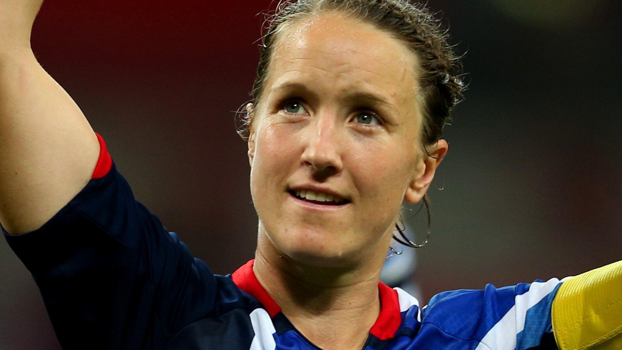 Casey Stoney was captain for Great Britain at the 2012 Olympics