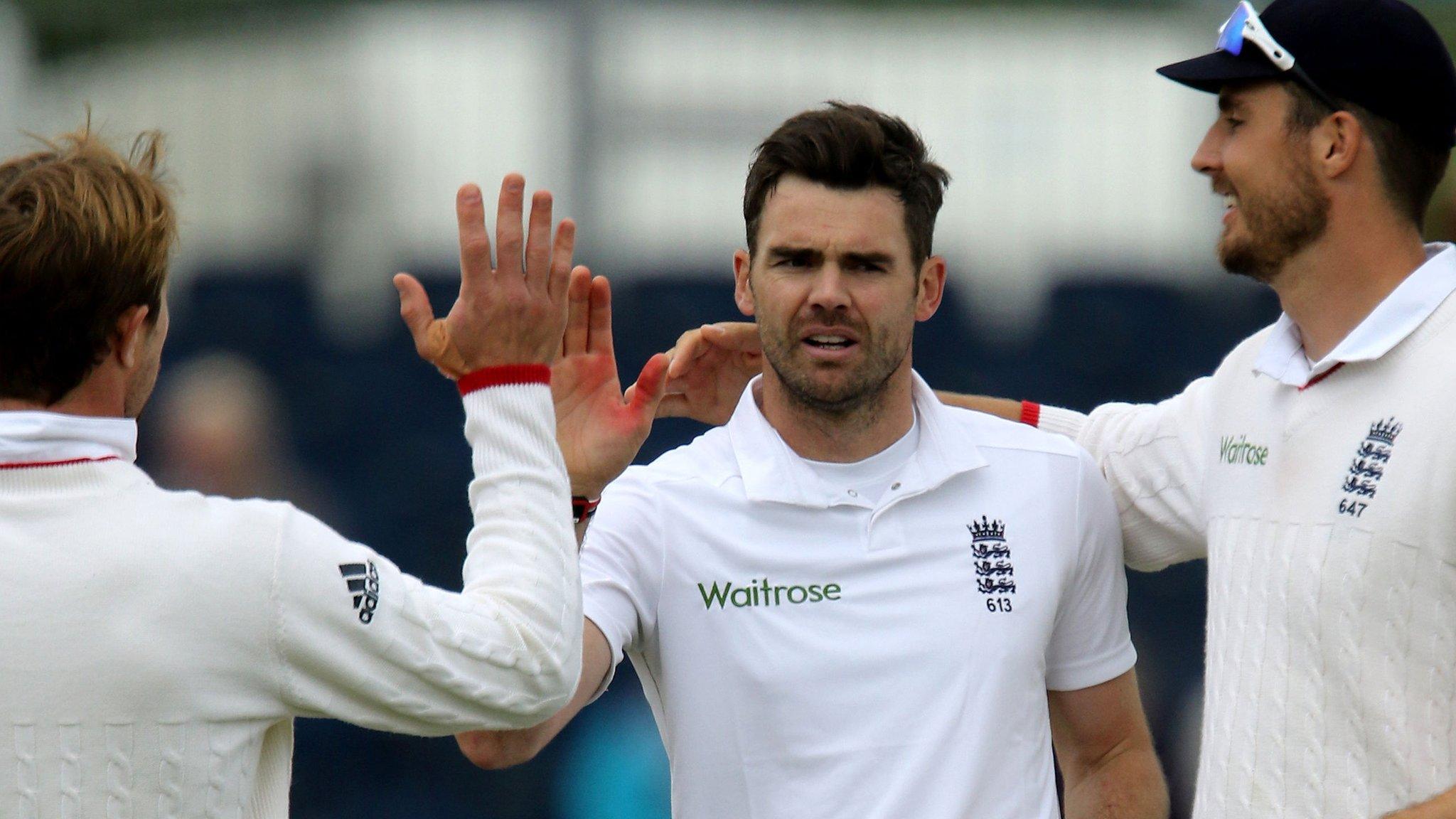 England celebrate