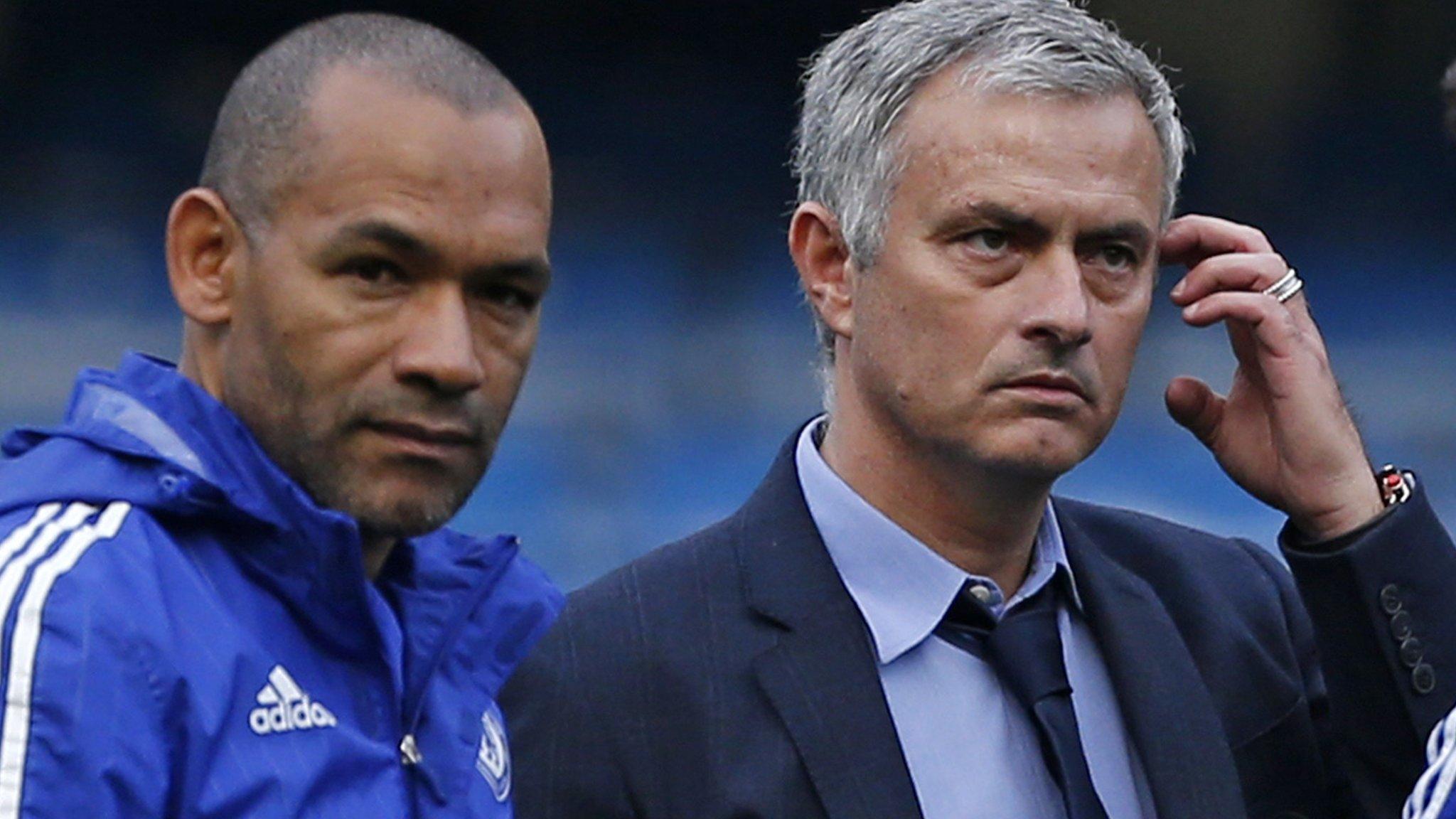 Jose Morais and Jose Mourinho